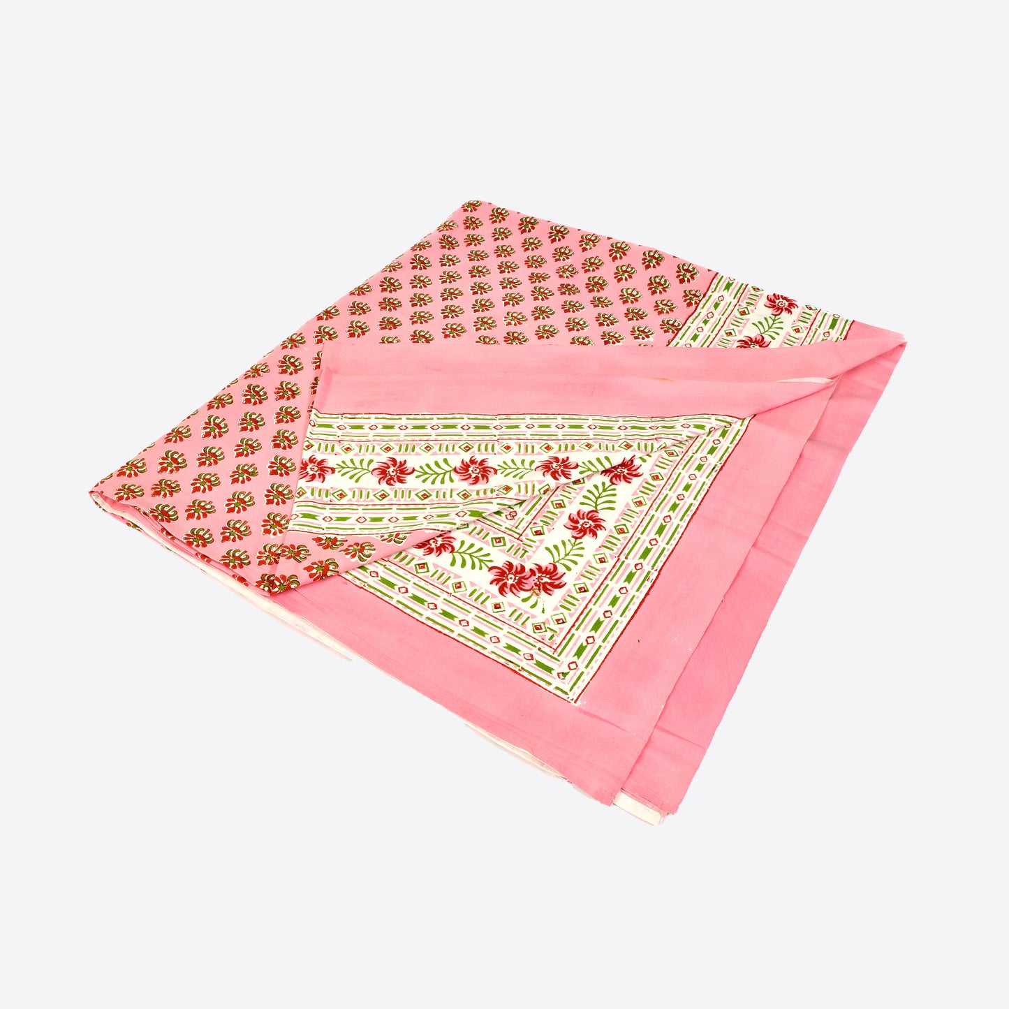 Pink Mini Flowers Tablecloth Square Not specified