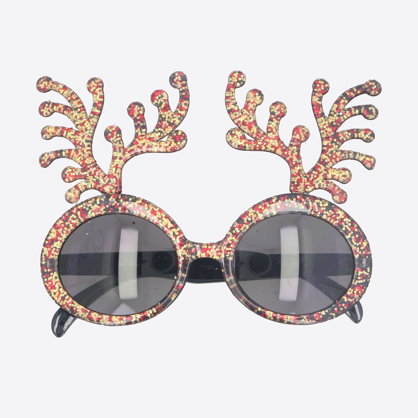 Multi Glitter Antler Sunglasses Not specified