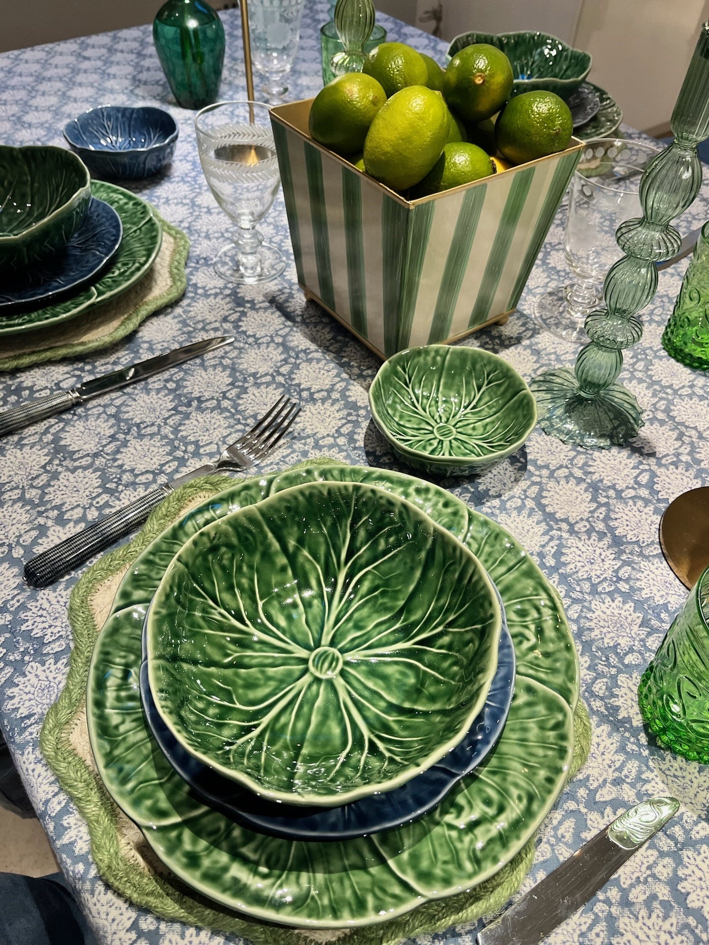 Green Cabbage Medium Bowl Joanna Wood Shop