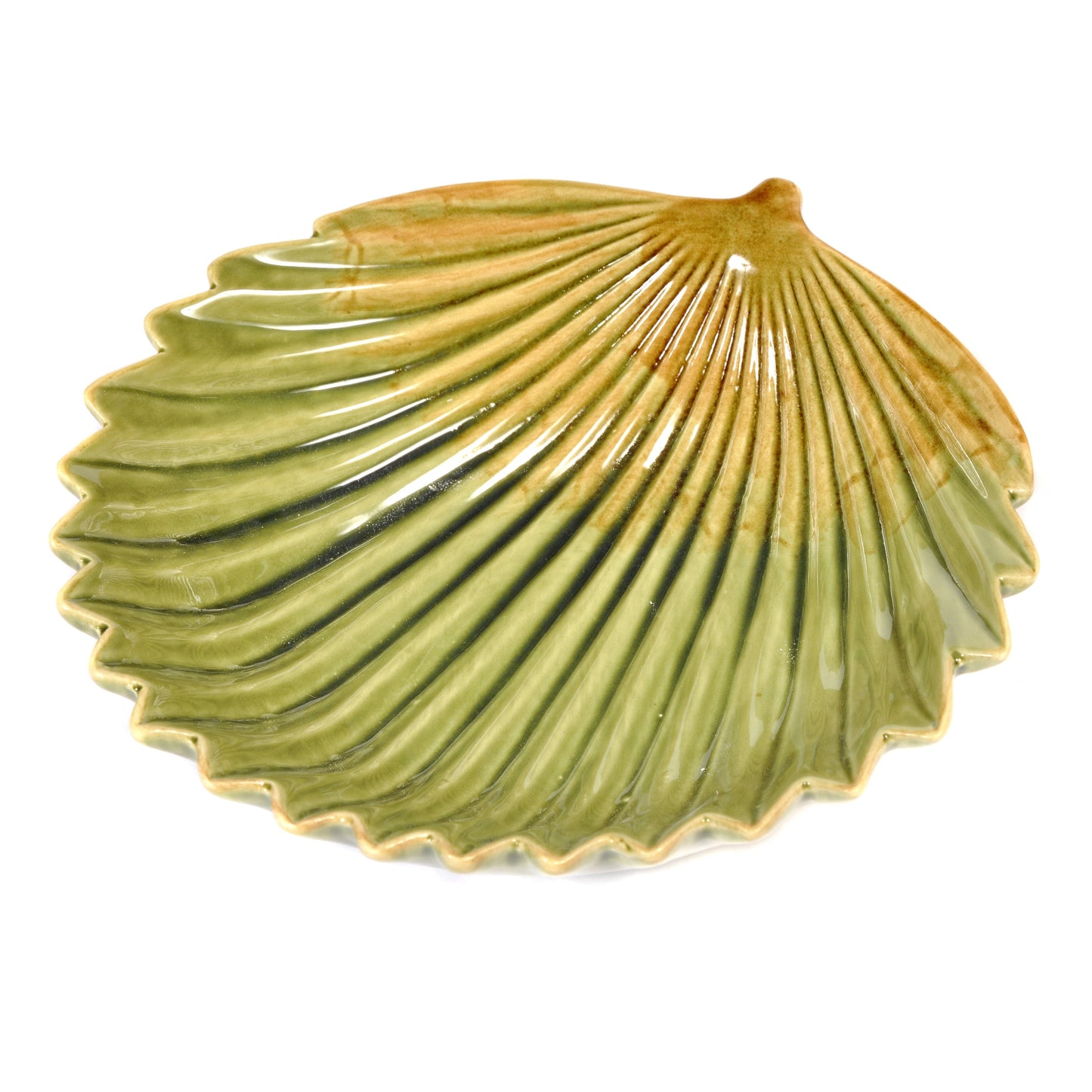 Ceramic Leaf Bowl Large Not specified