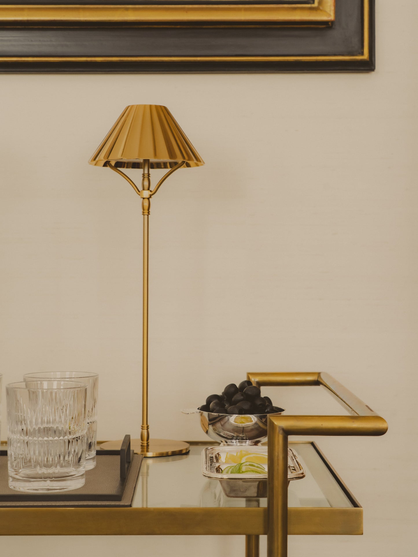 Classic Brass Cordless Lamp Large Joanna Wood Shop
