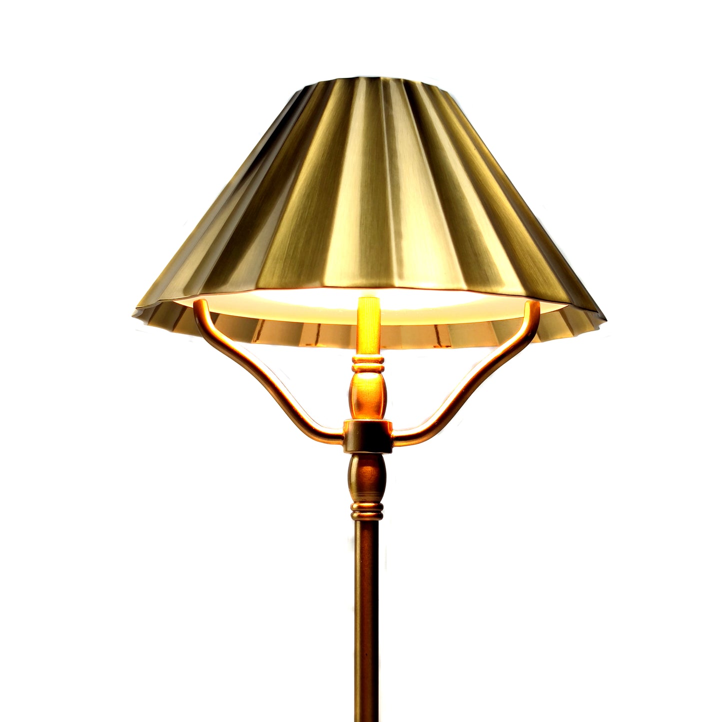 Classic Brass Cordless Lamp Large