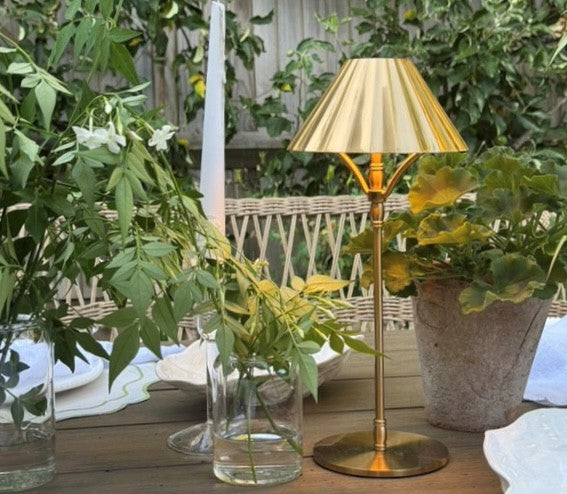 Classic Brass Cordless Lamp Small Joanna Wood Shop
