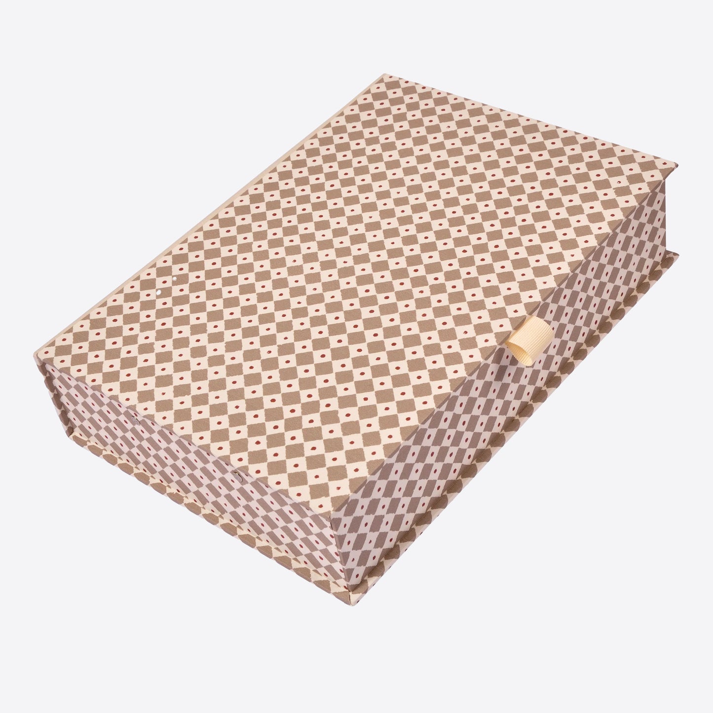 Diamond Dot Casement A4 Boxfile Joanna Wood Shop