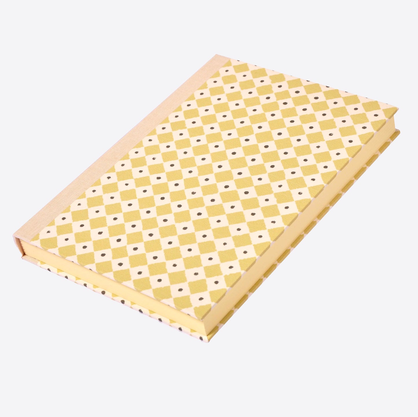 Diamond Dot Greengage Large Notebook Joanna Wood Shop