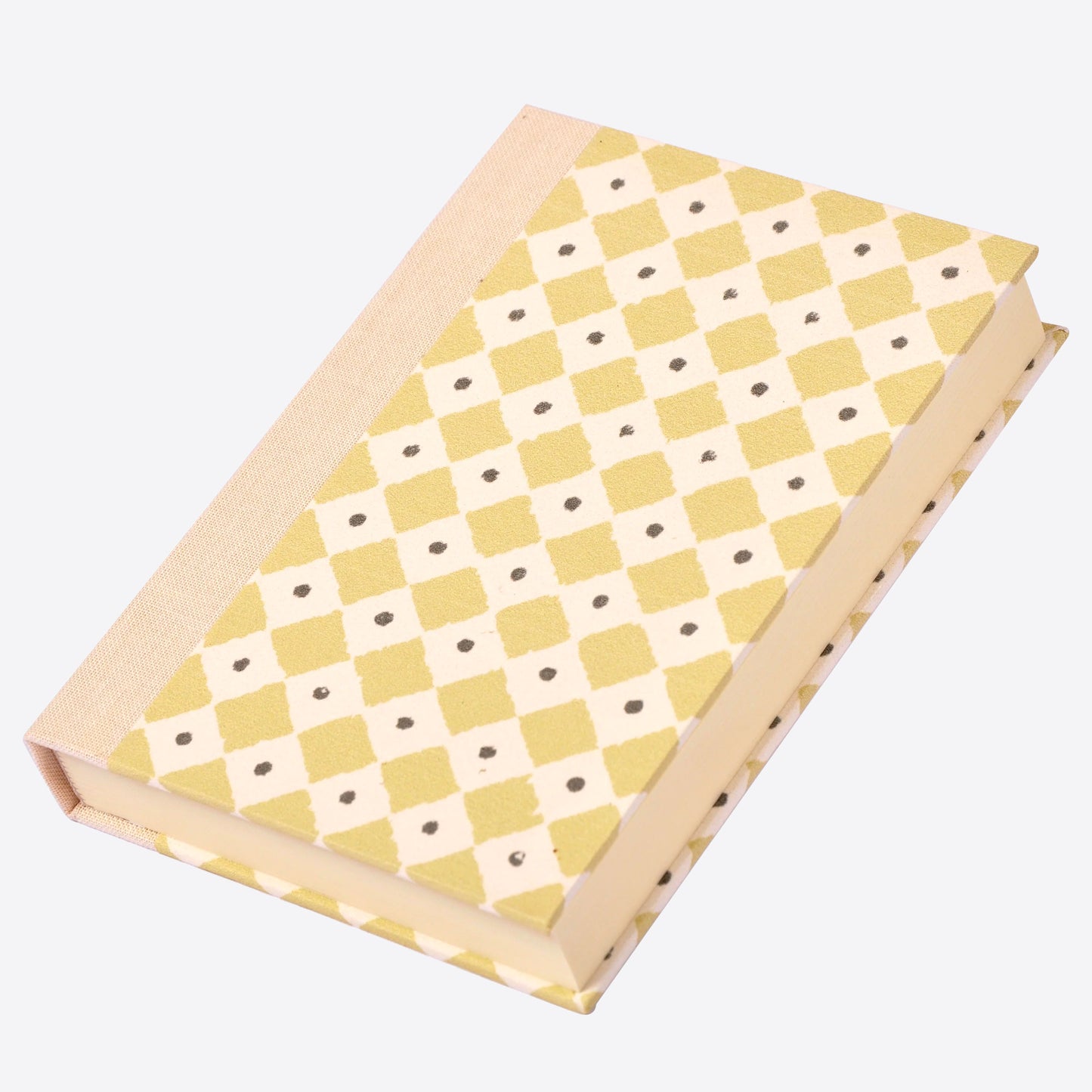 Diamond Dot Greengage Small Notebook Joanna Wood Shop