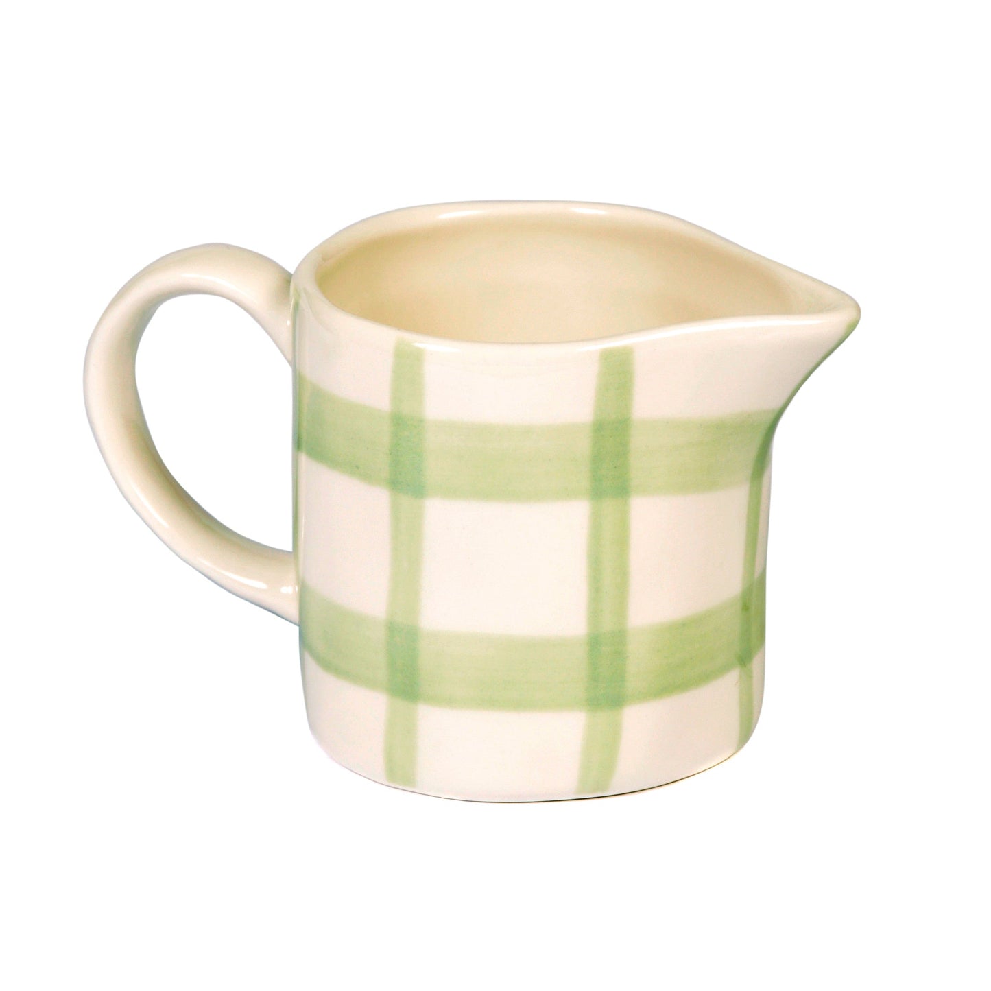 Green Check Mini Jug Joanna Wood Shop