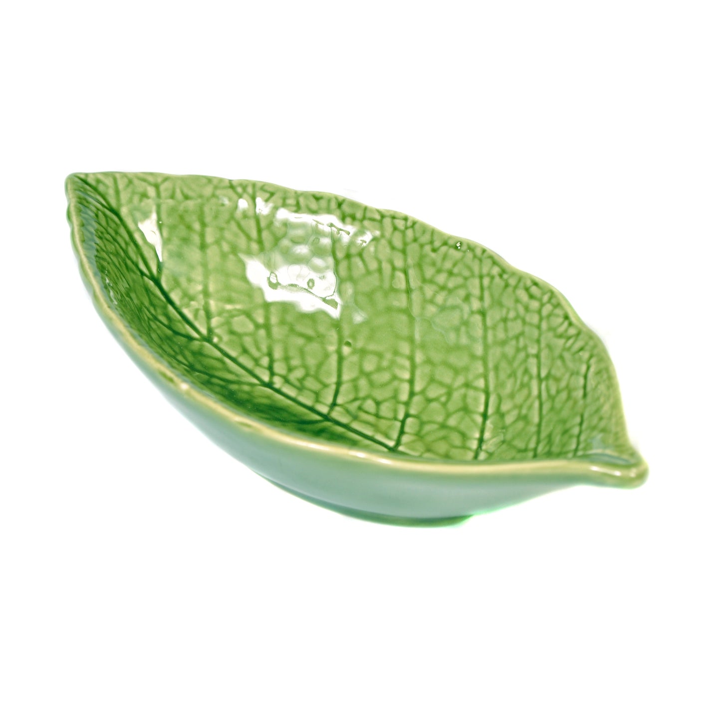 Green Ceramic Leaf Dish Joanna Wood Shop