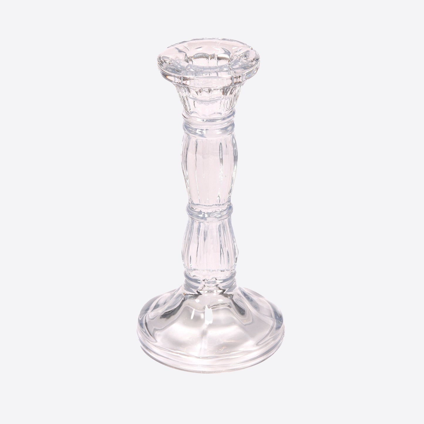 Pale Blue Glass Candlestick Joanna Wood Shop