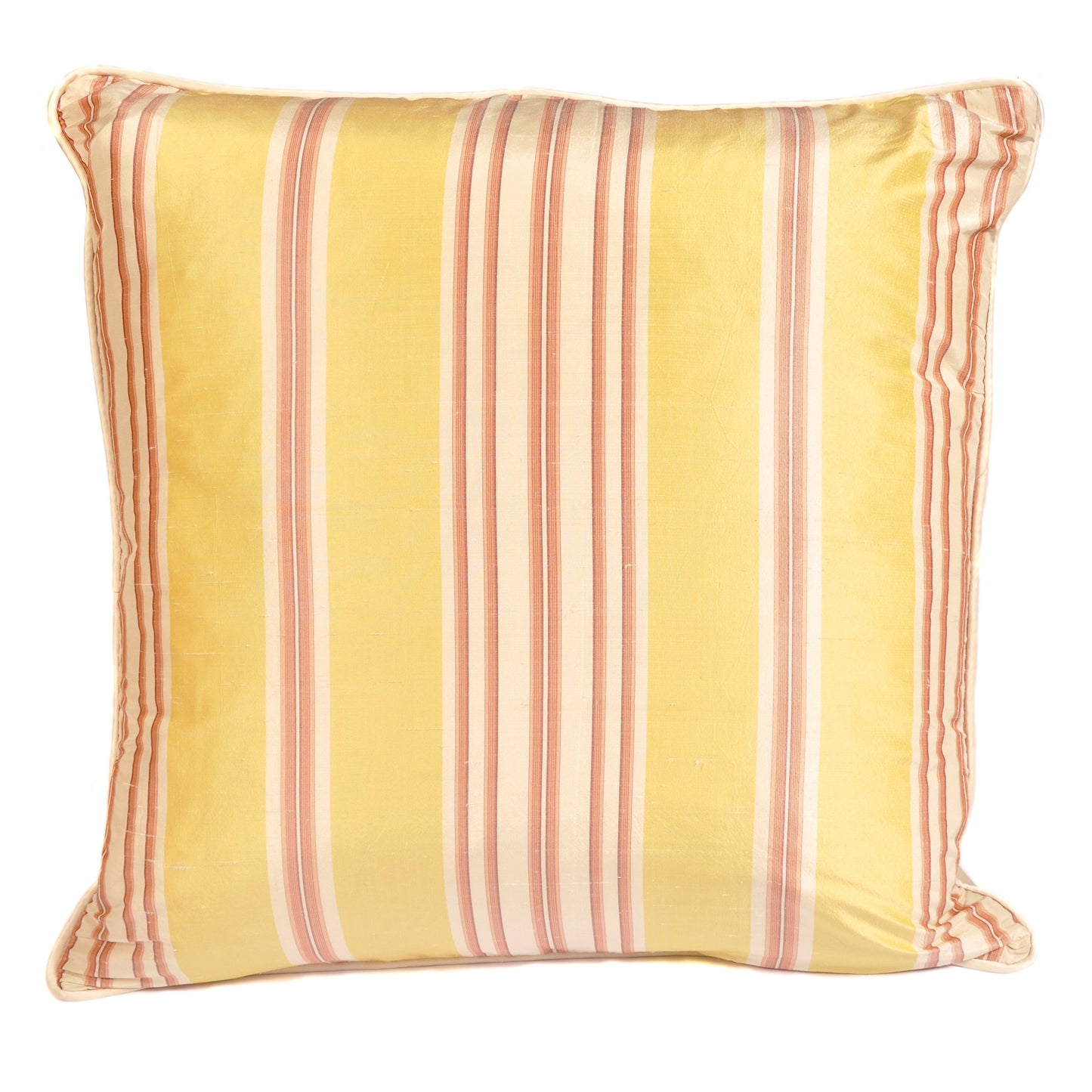 Large Claremont Striped Silk Cushion Not specified