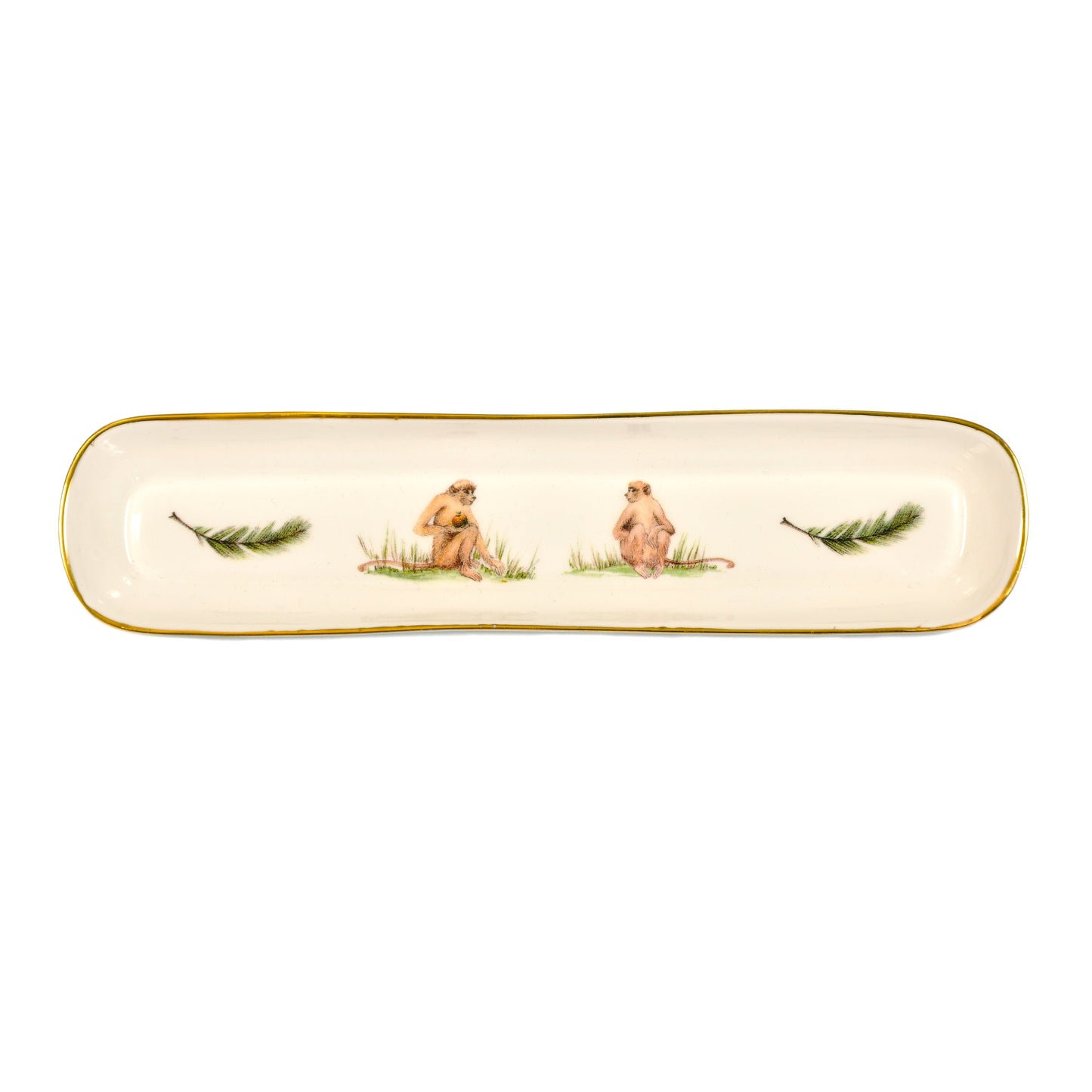 Monkey Porcelain Pen Tray Not specified