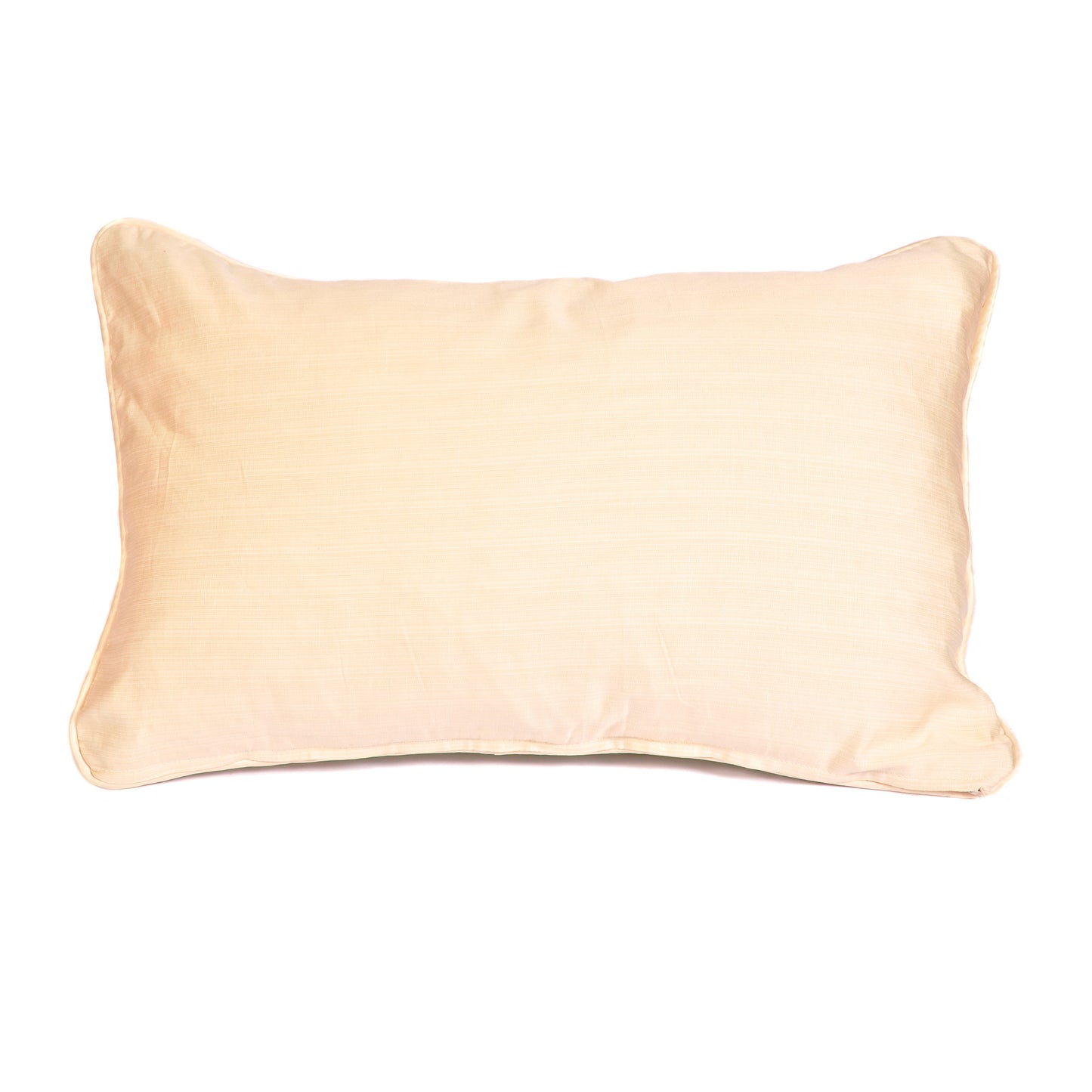 Eau de Nil Floral Rectangle Cushion with Silk Piping Joanna Wood Shop