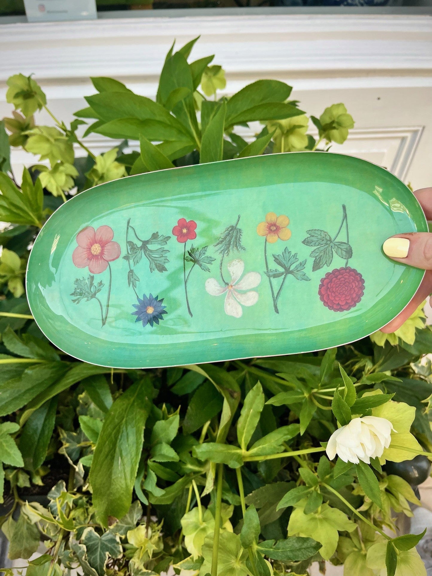 Flowers Enamel Tray Joanna Wood Shop