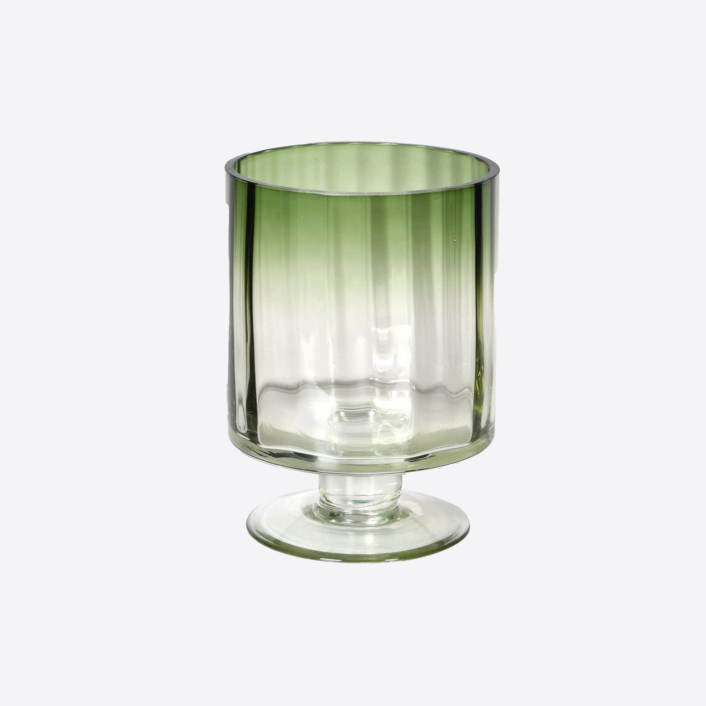 Green Fluted Hurricane Lamp Joanna Wood Shop