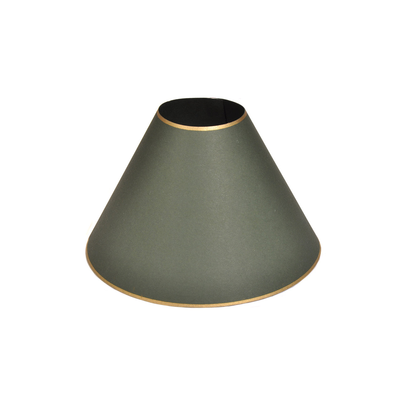 Green and Gold Card Candle Shade Joanna Wood Shop