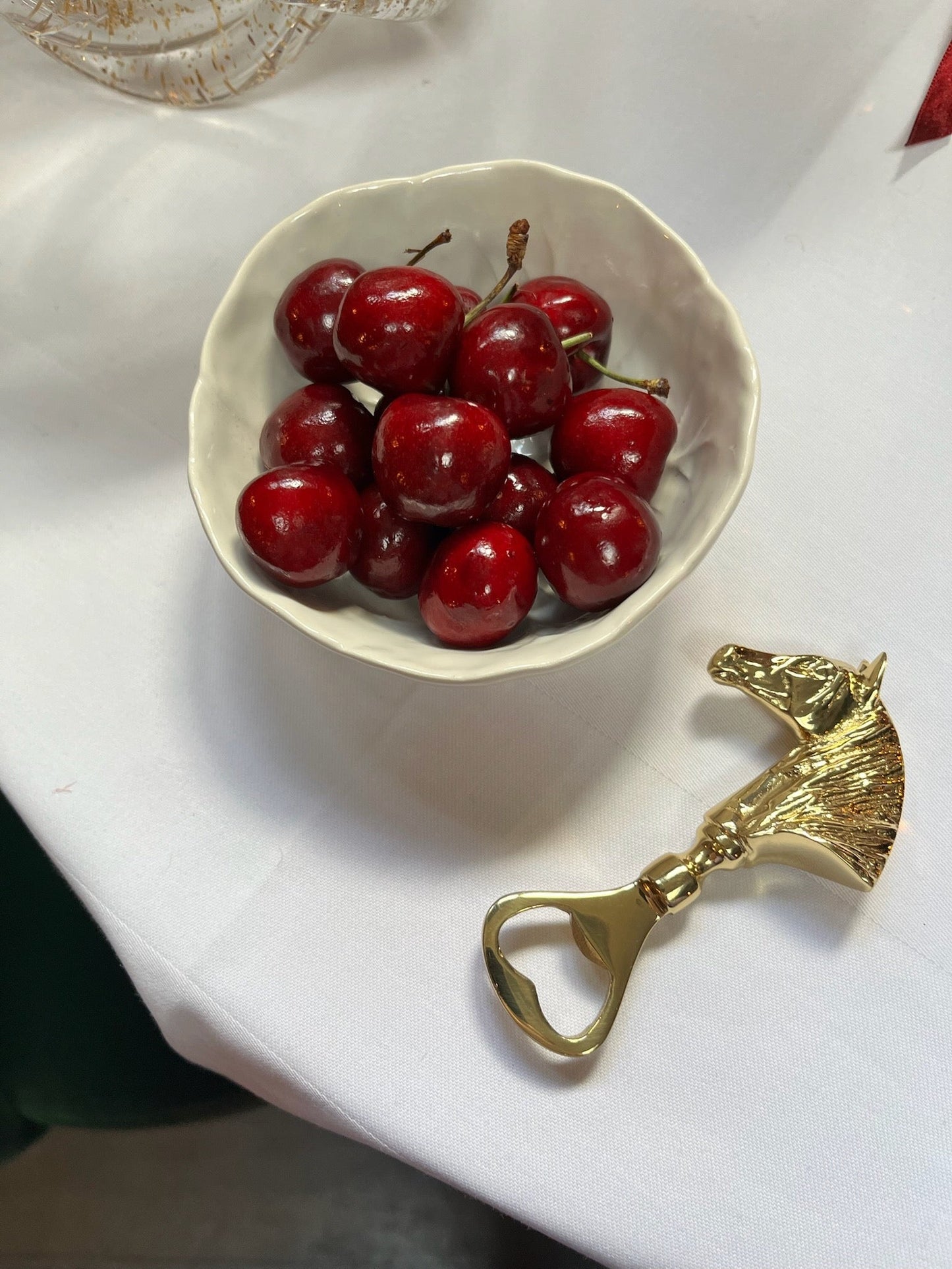 Gold Horse Head Bottle Opener Not specified