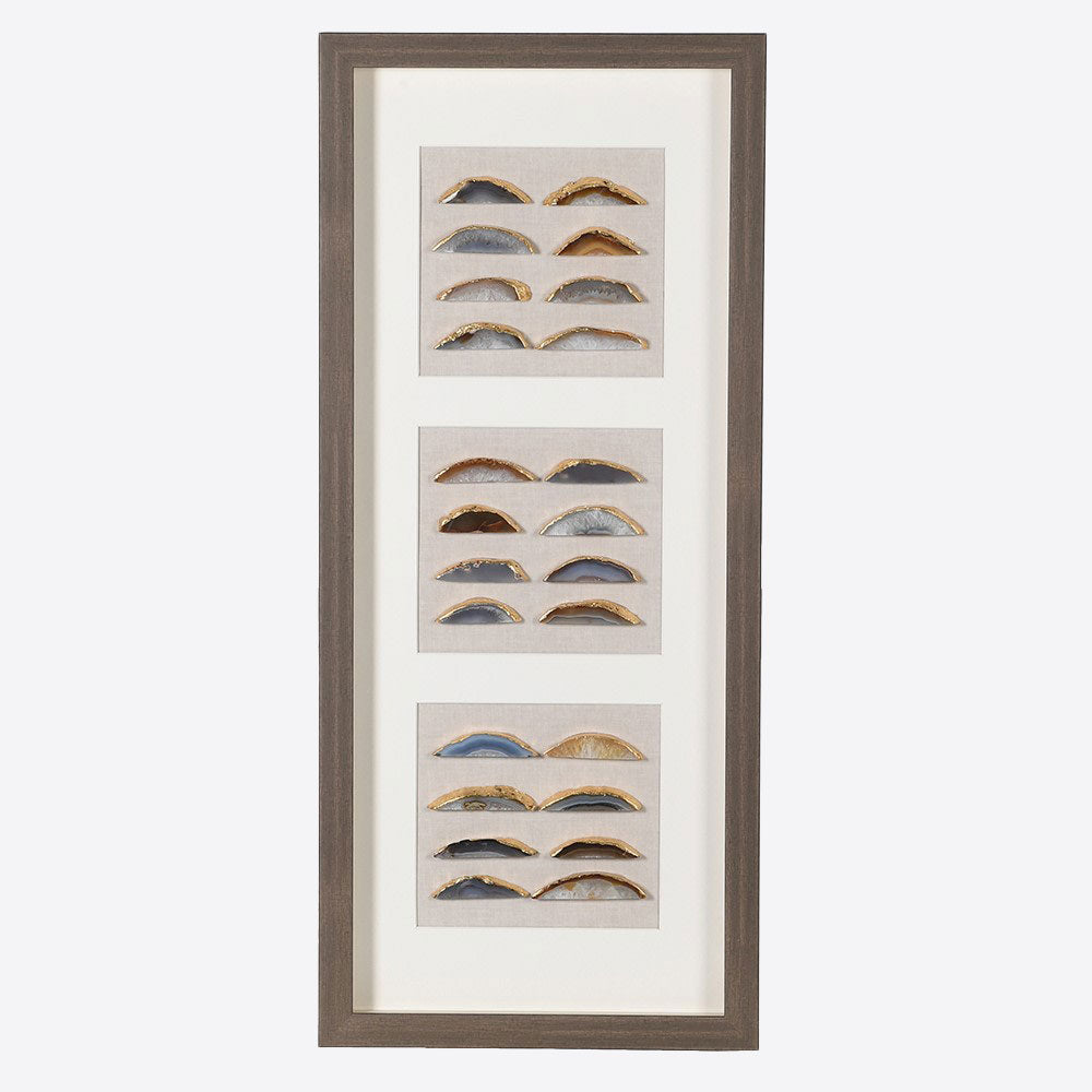 Agate Pieces Wall Art