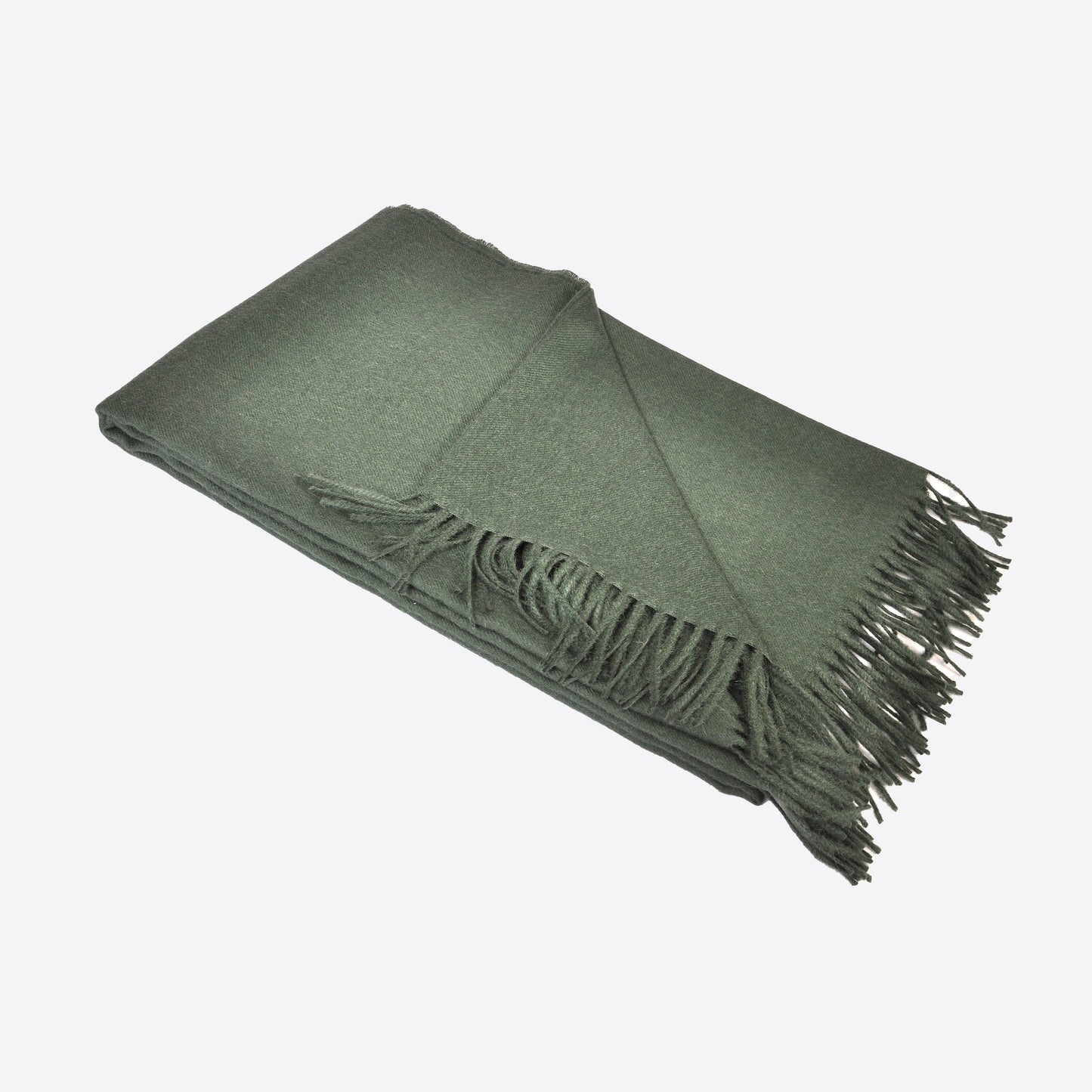 Racing Green Alpaca Throw Joanna Wood Shop