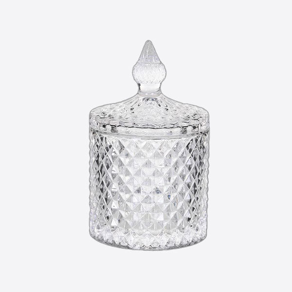 Small Glass Jar with Lid Joanna Wood Shop