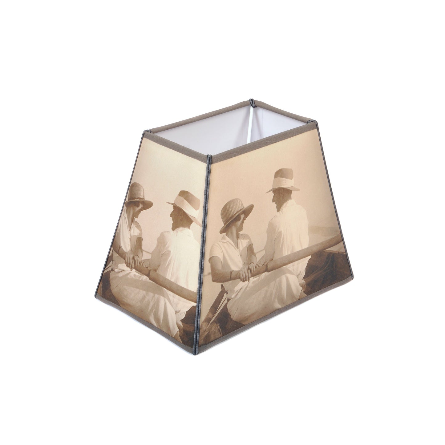 Vintage Photo Small Rectangle Lampshade Joanna Wood Shop