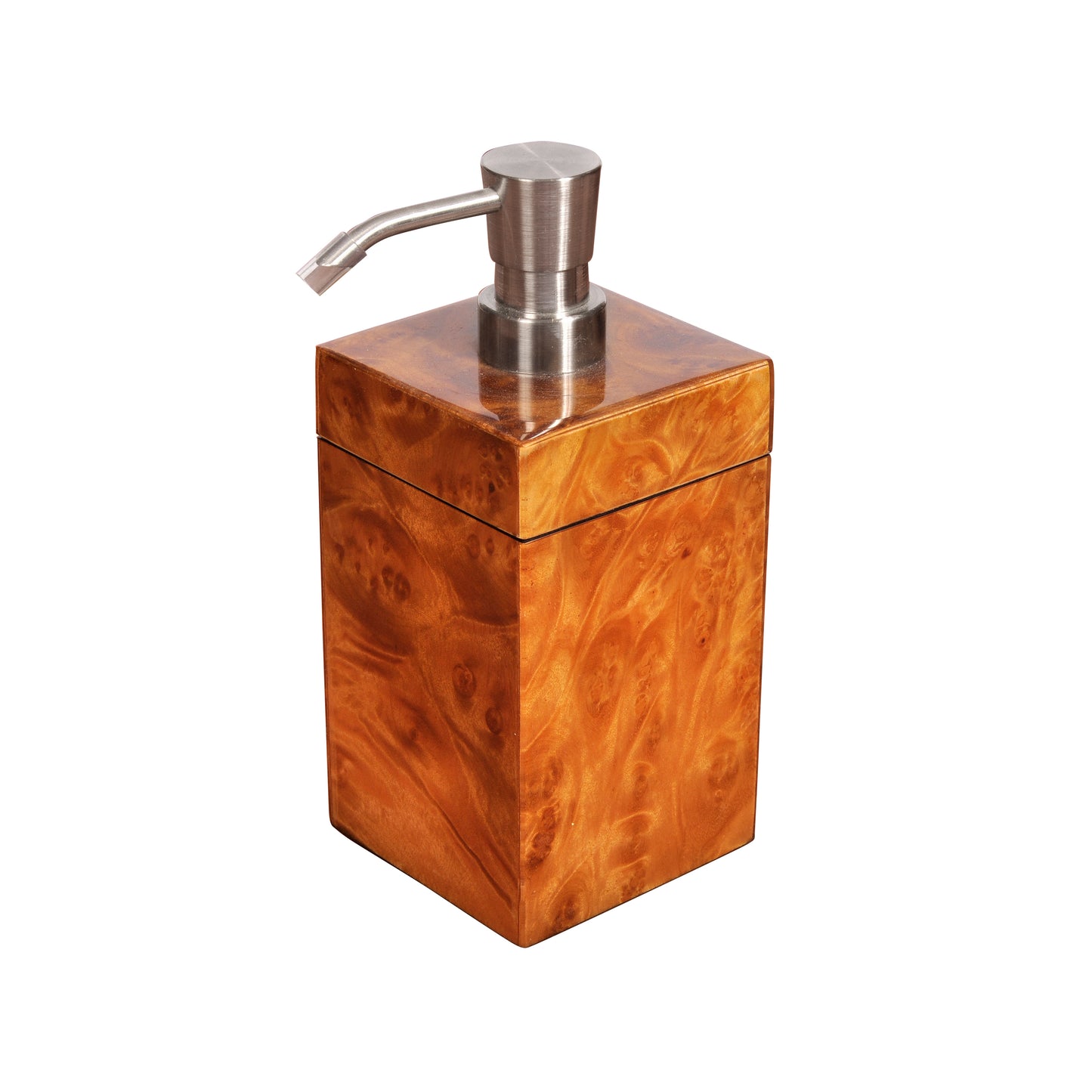 Lacquer Soap Dispenser Walnut Burl Joanna Wood Shop