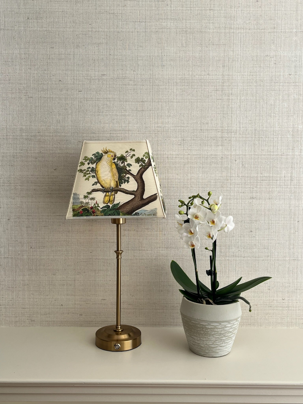 Yellow Parrot Small Rectangle Shade Joanna Wood Shop