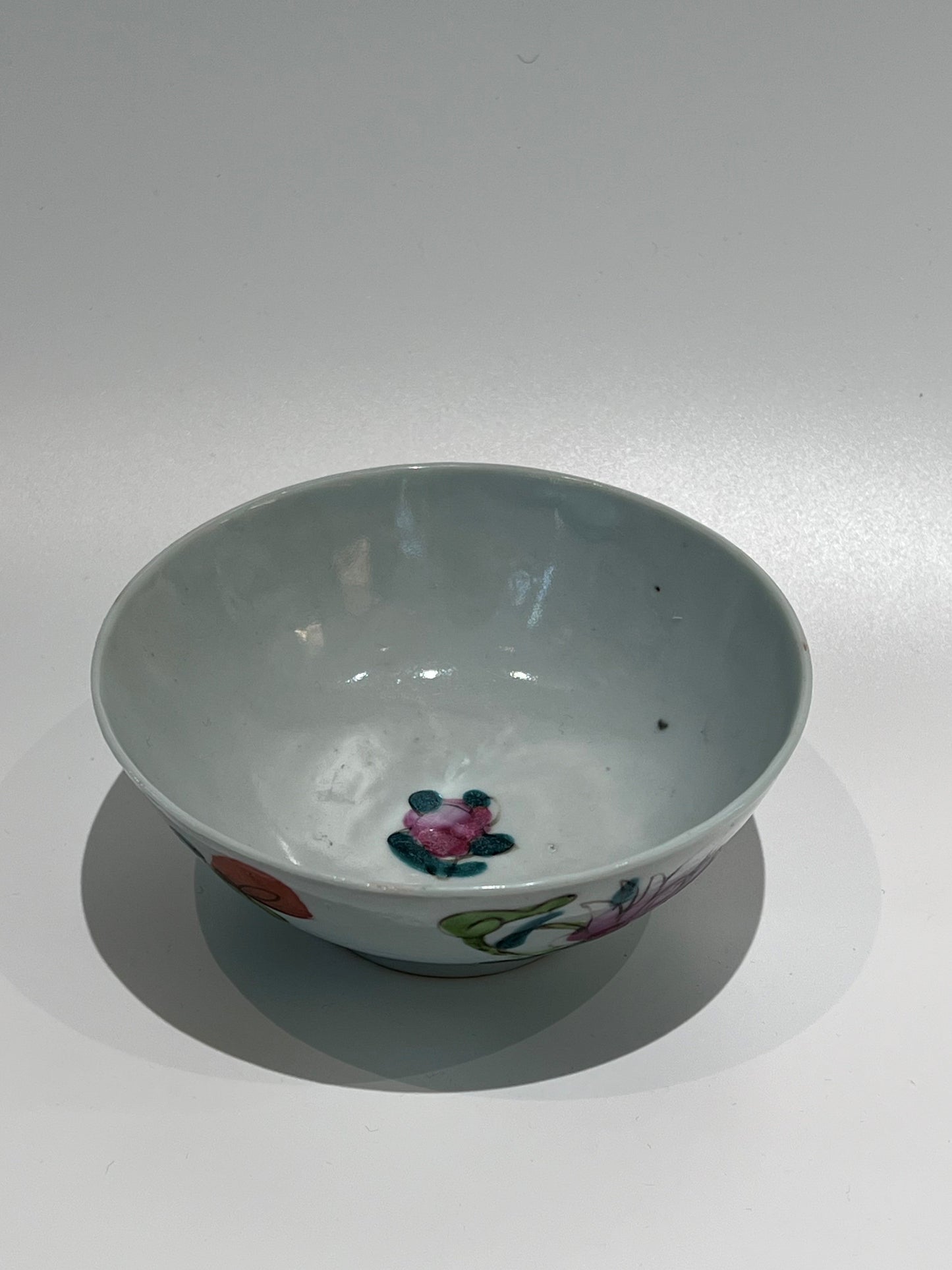 Late 19th Century Famille Rose Handpainted Porcelain Bowl Joanna Wood Shop