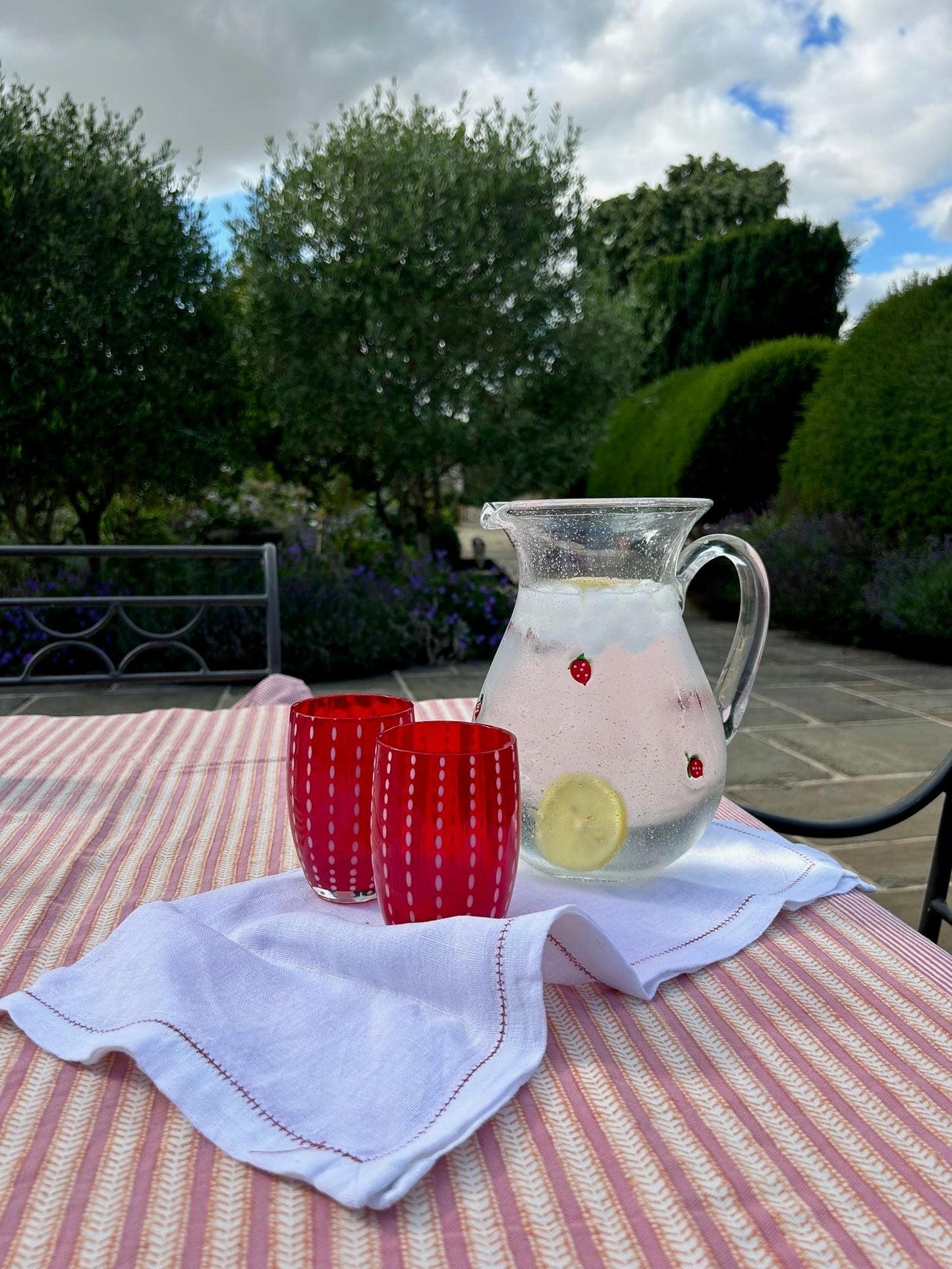 Ruby Dappled Tumbler Joanna Wood Shop