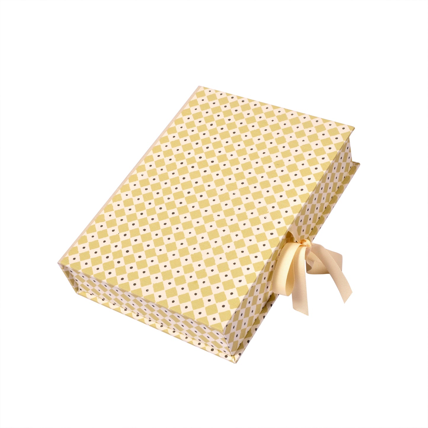 Diamond Dot Greengage A5 Boxfile Joanna Wood Shop