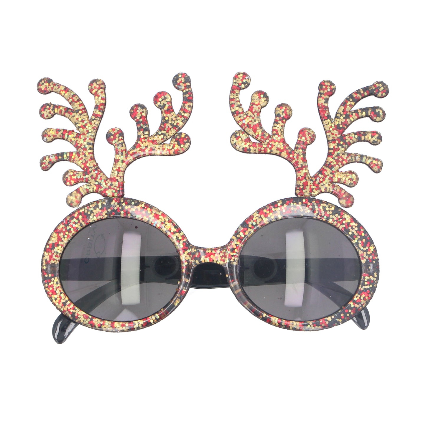 Multi Glitter Antler Sunglasses Not specified