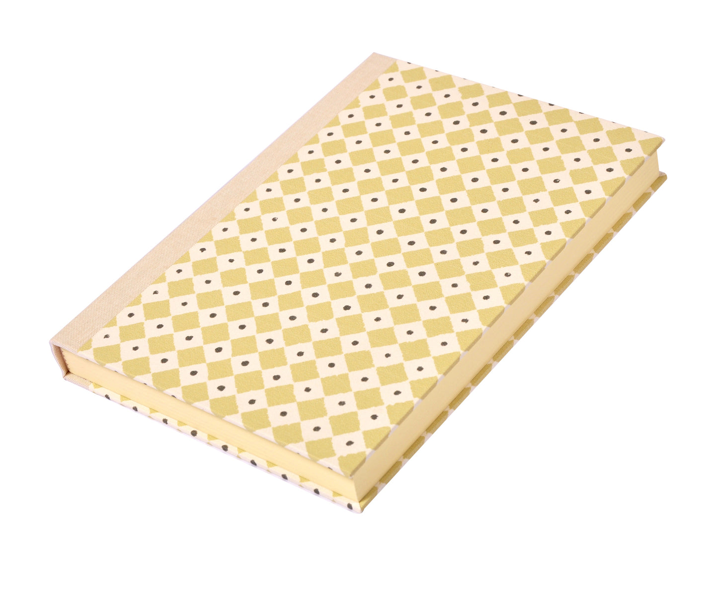 Diamond Dot Greengage Large Notebook Joanna Wood Shop