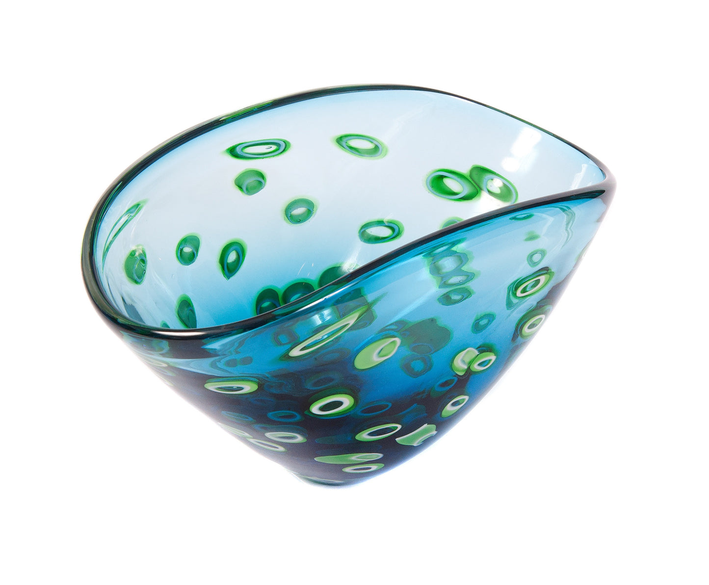 Large Blue Hoops Bowl Joanna Wood Shop