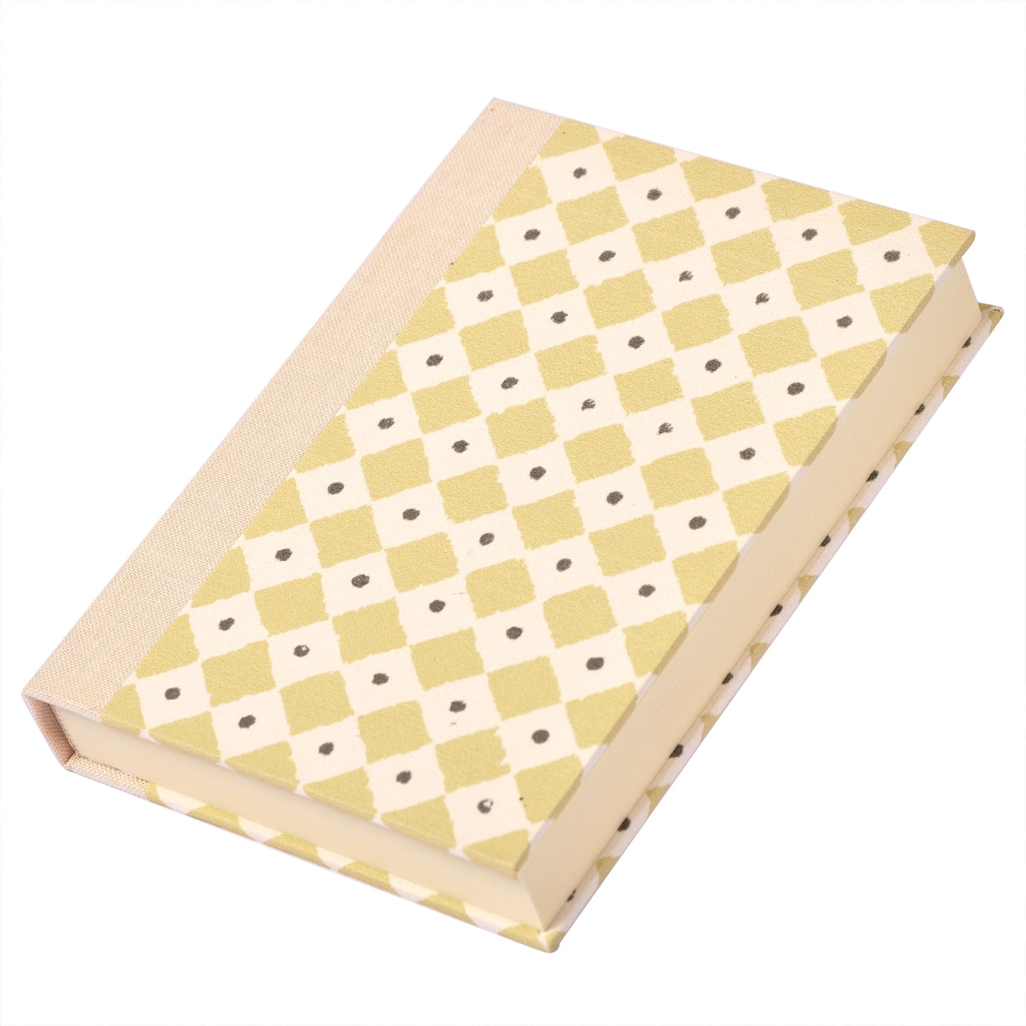 Diamond Dot Greengage Small Notebook Joanna Wood Shop