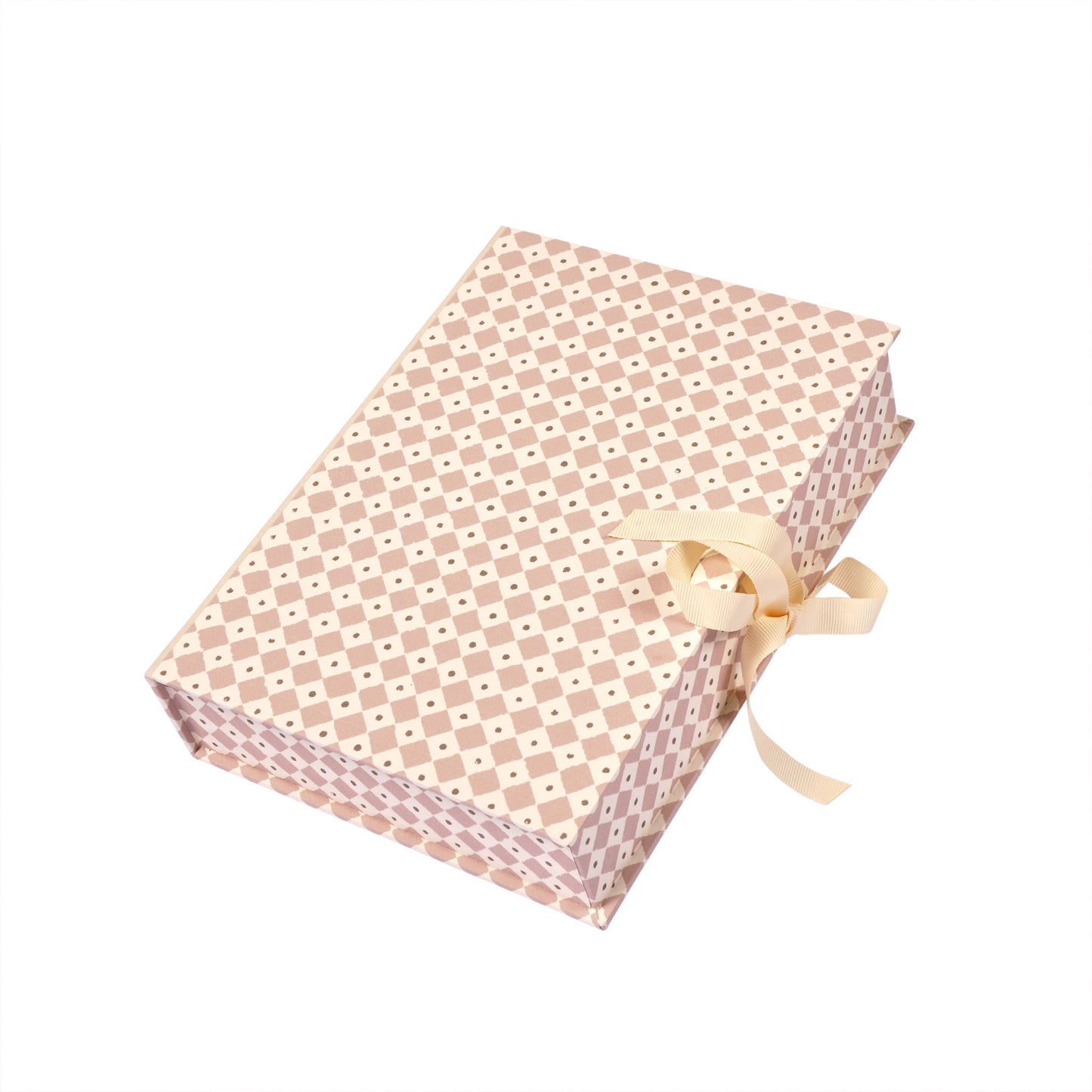 Diamond Dot Rose A5 Boxfile Joanna Wood Shop
