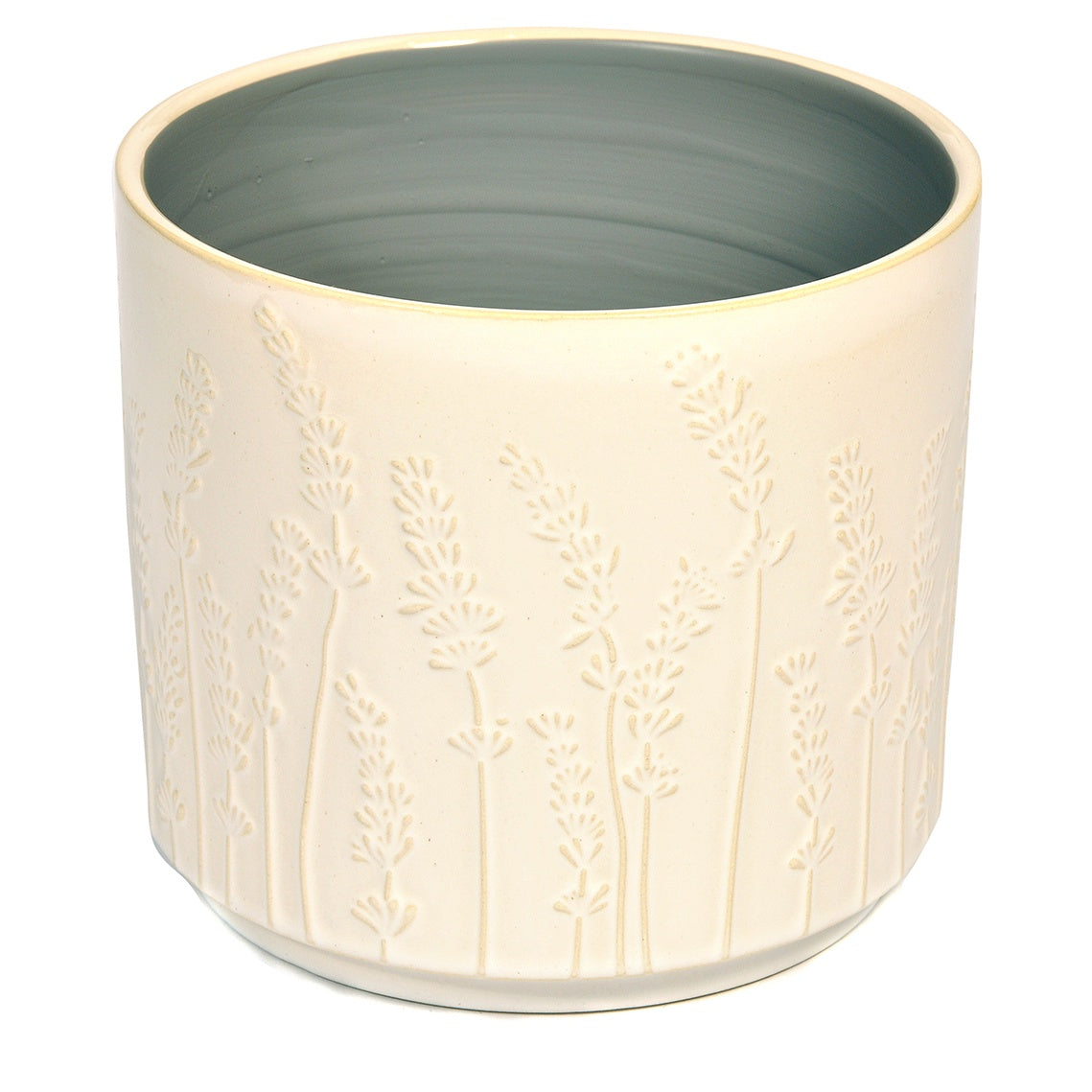White Lavender Medium Cachepot Not specified