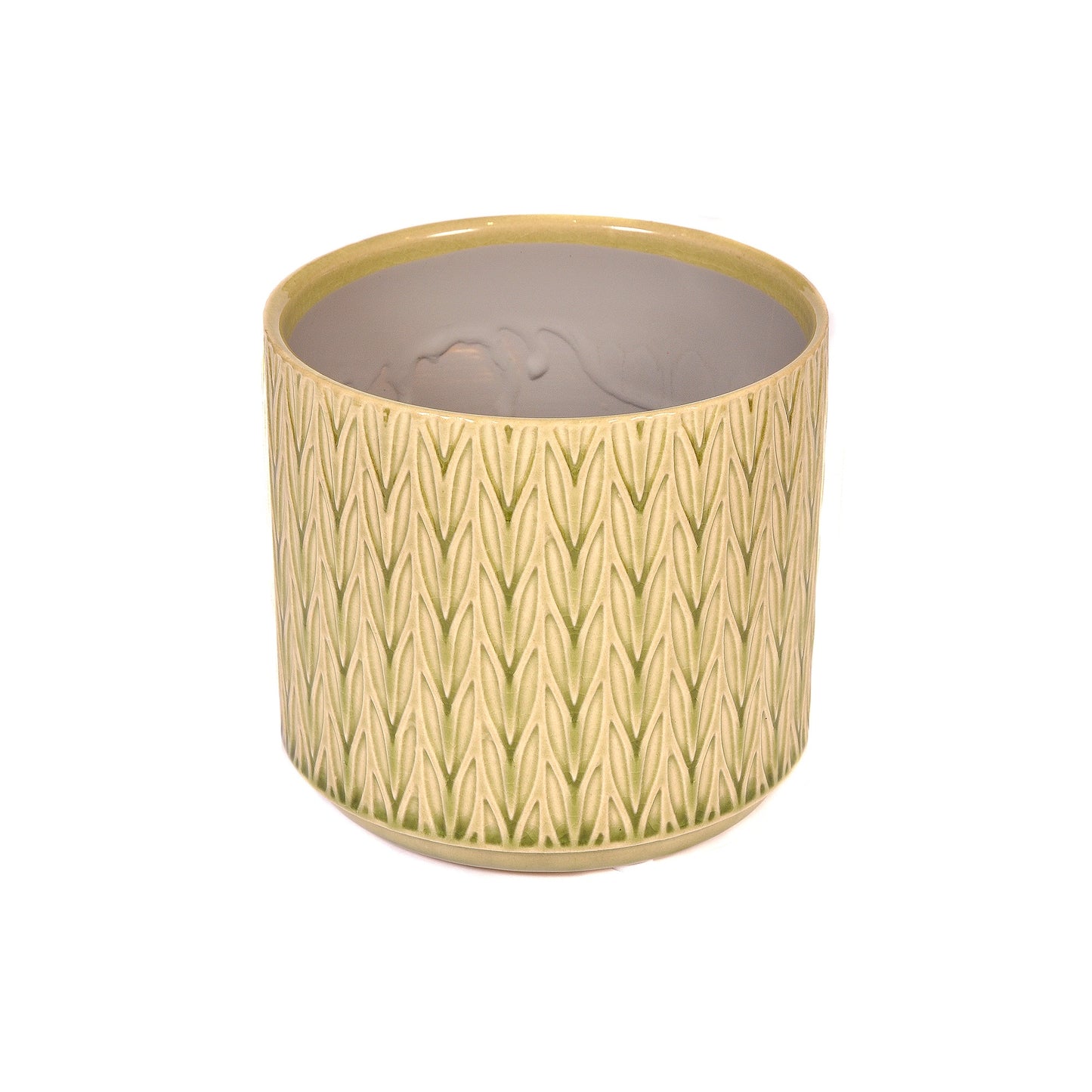 Green Leaves Small Cachepot Joanna Wood Shop