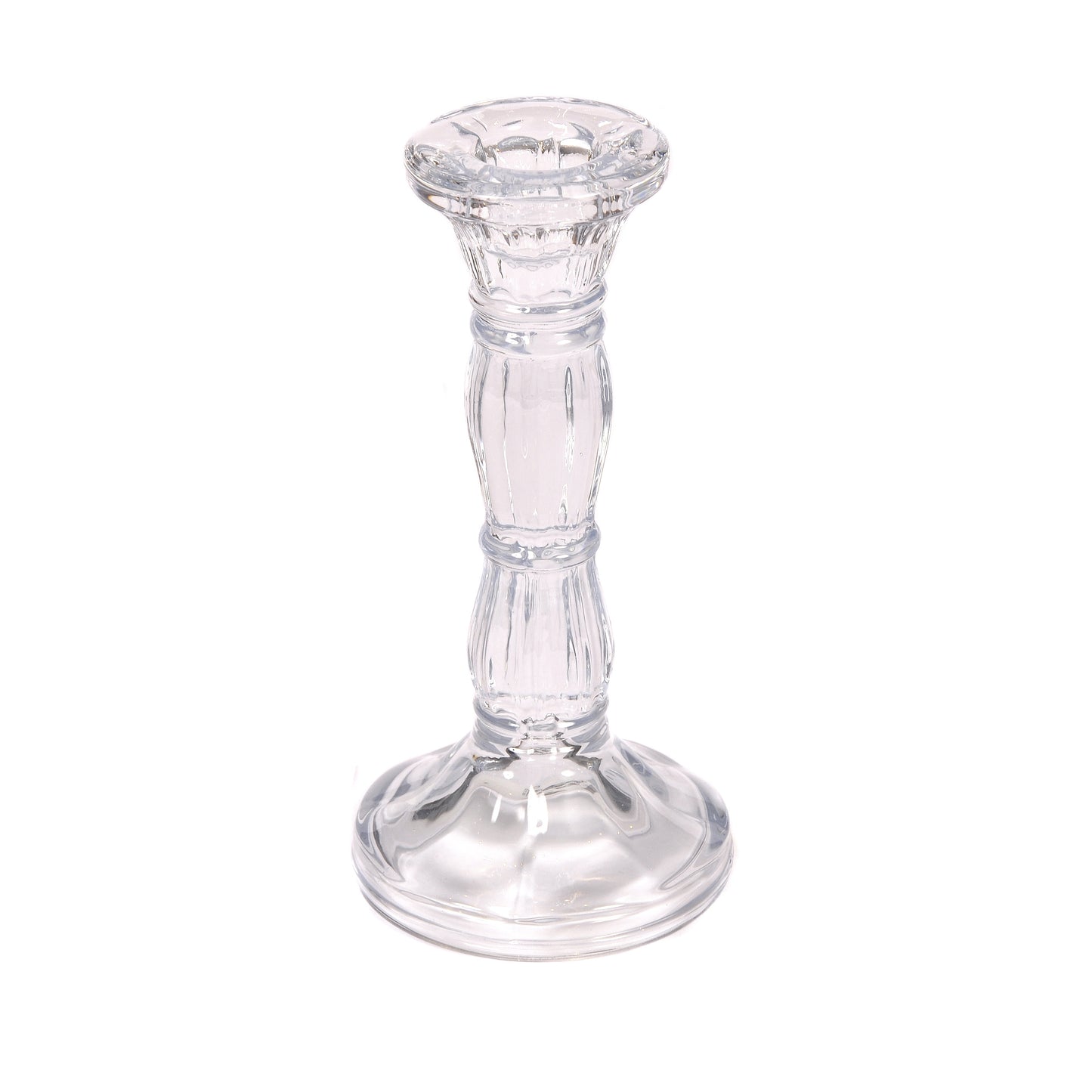 Pale Blue Glass Candlestick Joanna Wood Shop