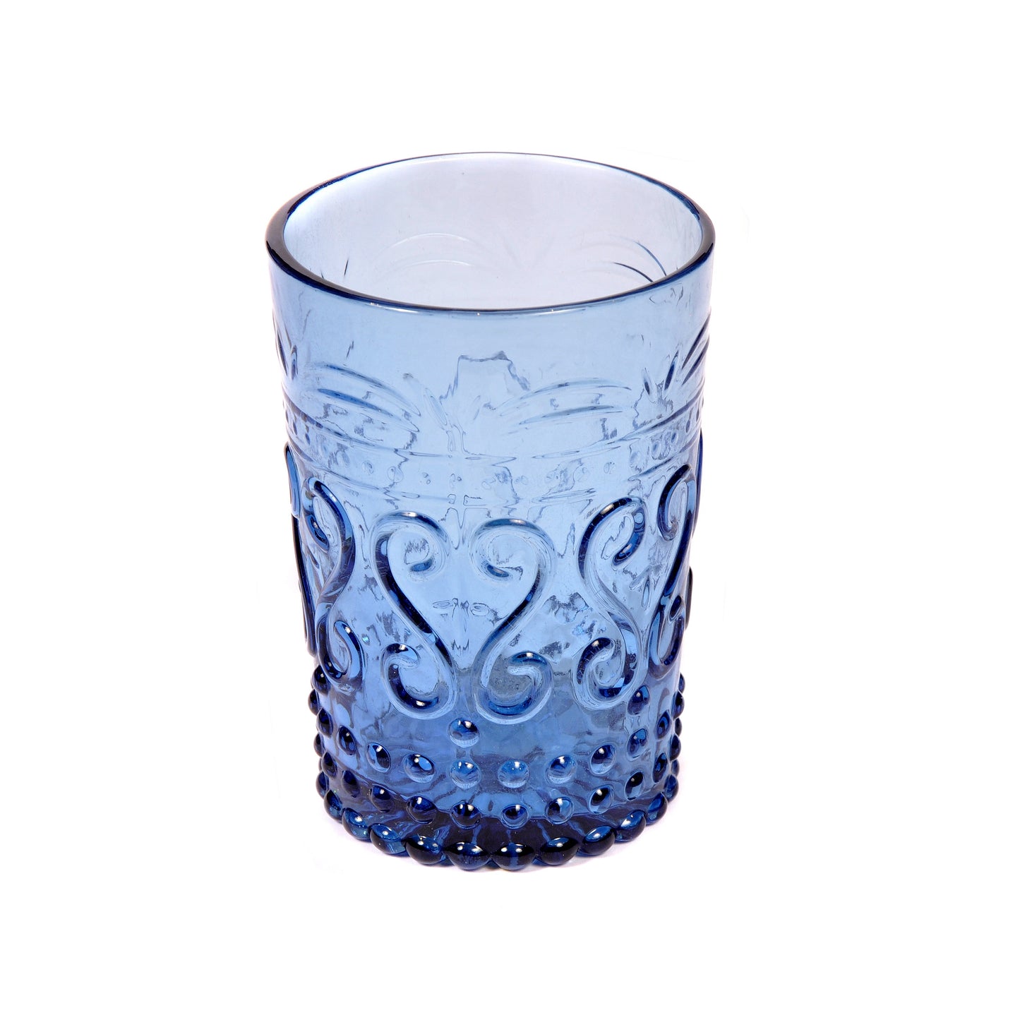 Embossed Petrol Blue Tumbler Joanna Wood Shop