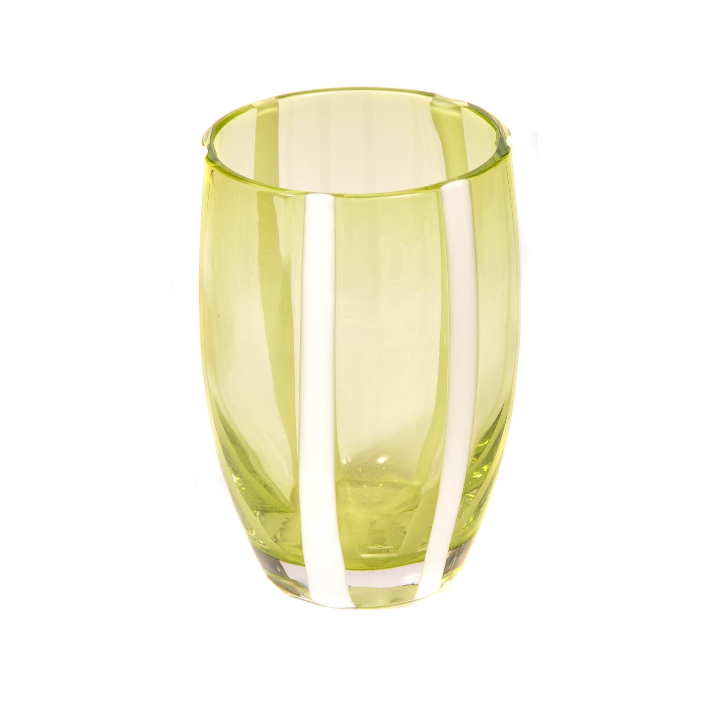 Apple Green Striped Tumbler Joanna Wood Shop
