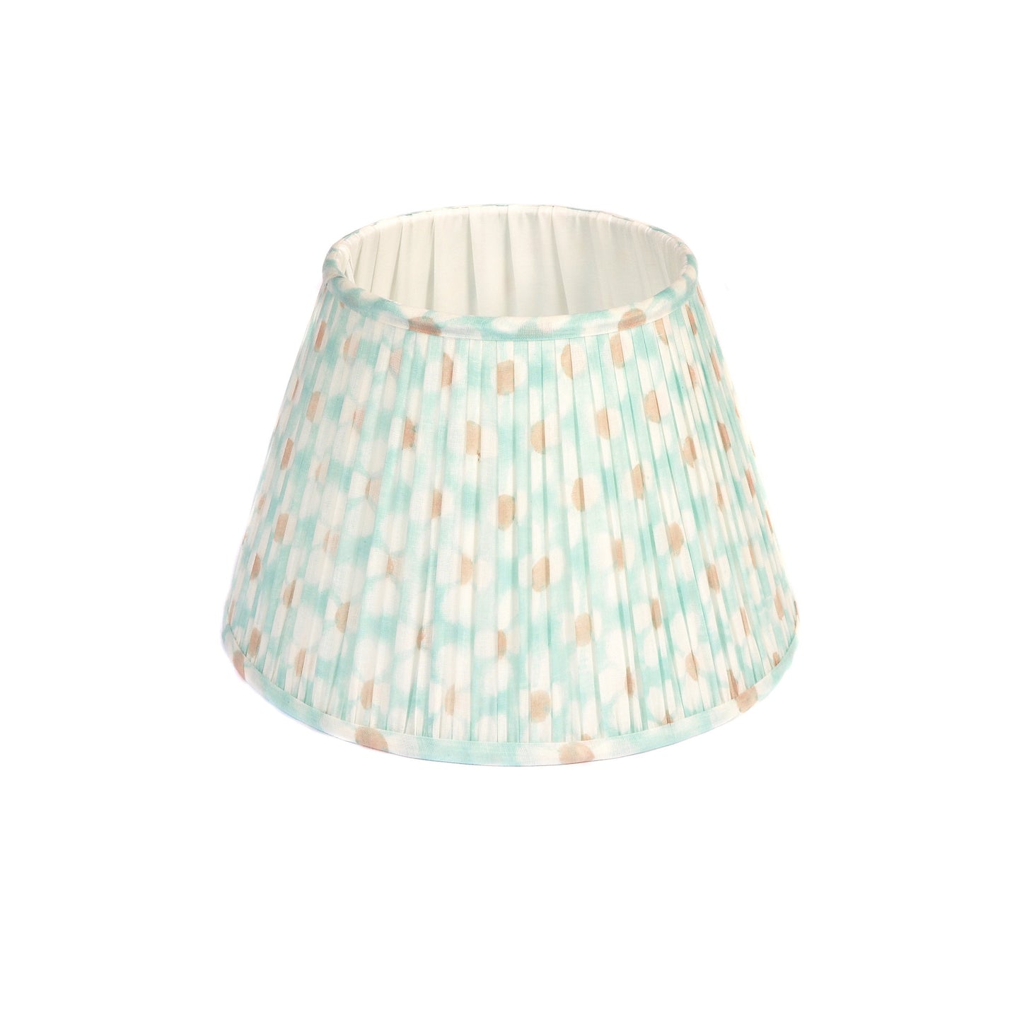 Aqua Floral Lampshade Medium Joanna Wood Shop