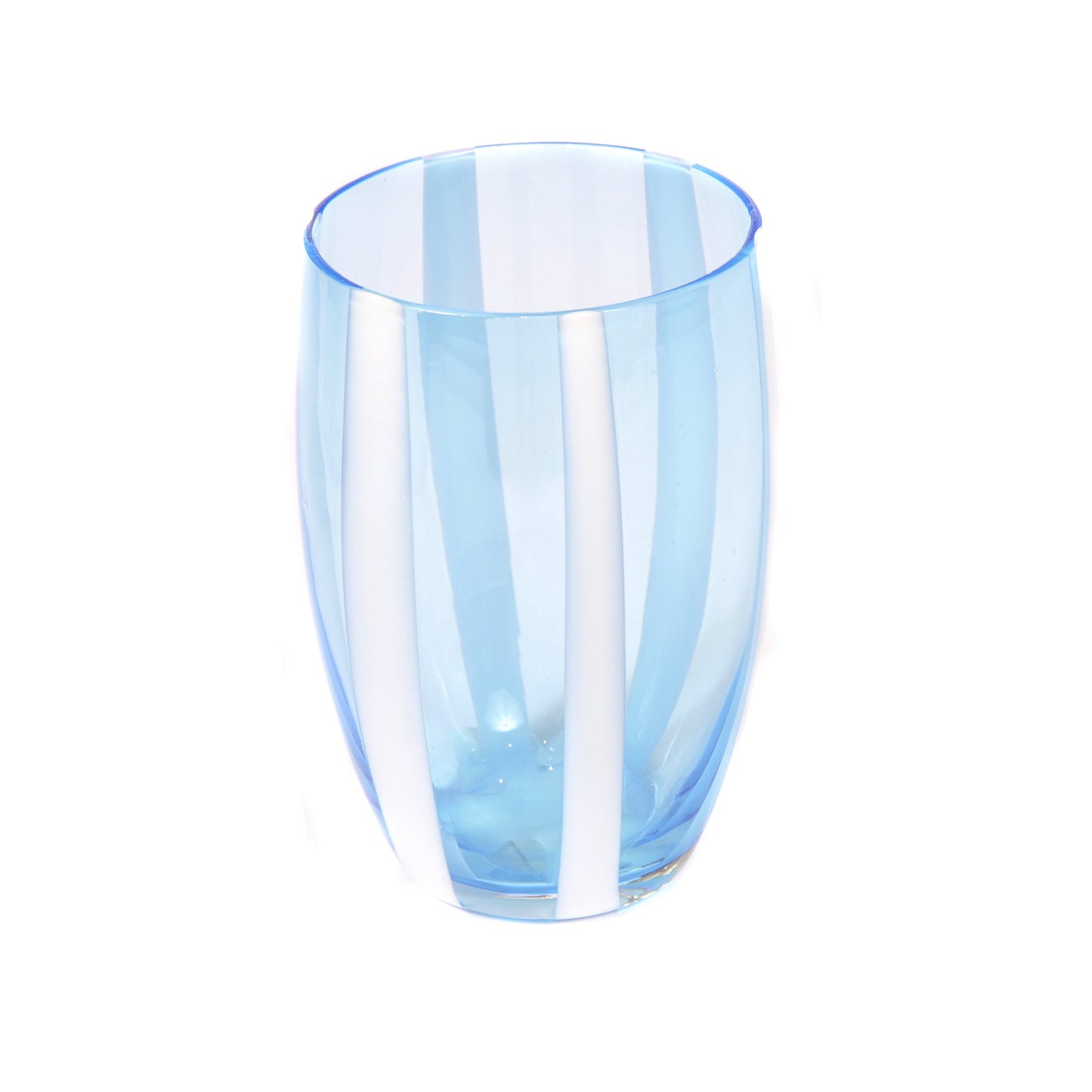 Aquamarine Striped Tumbler Joanna Wood Shop