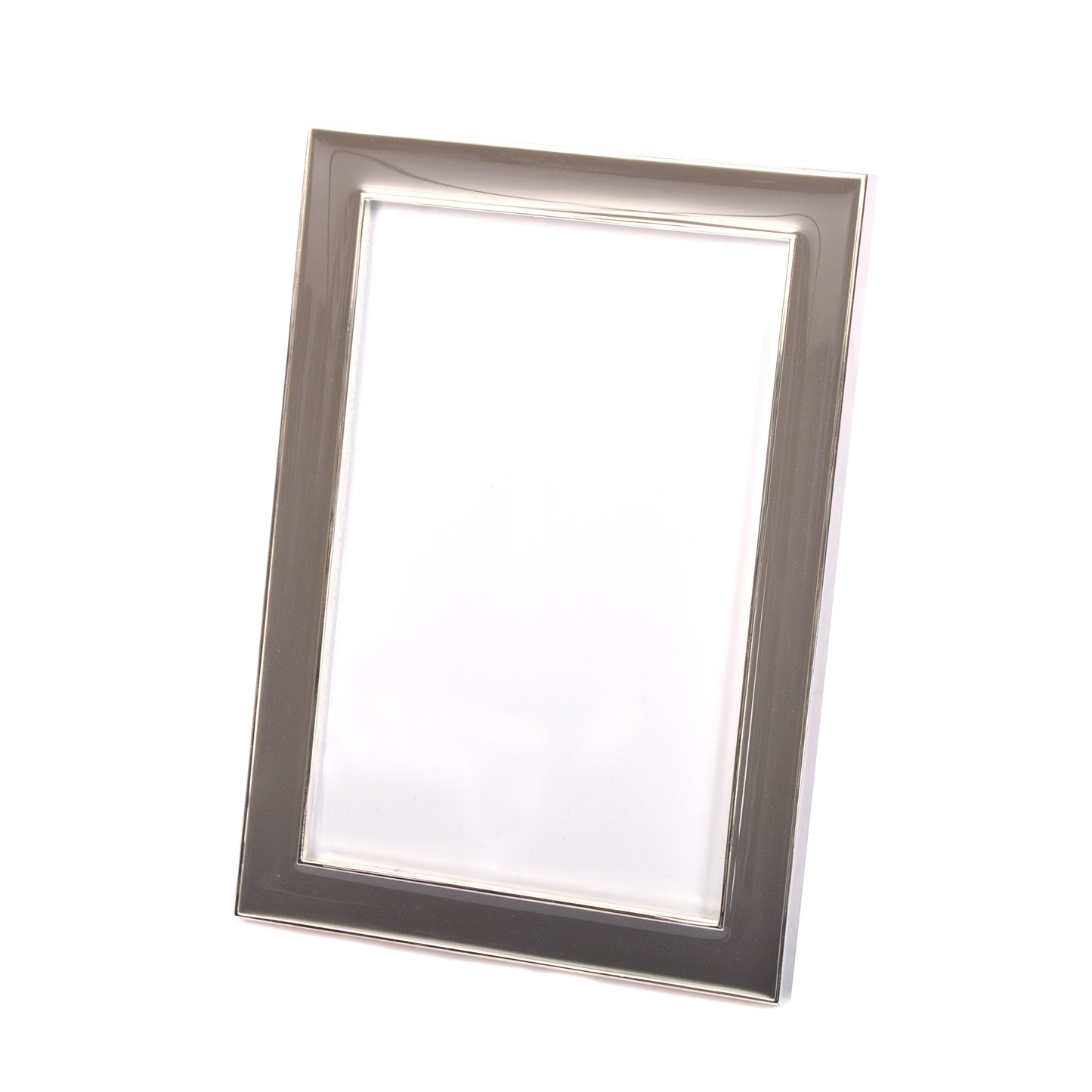 Taupe Enamel Photo Frame 5x7 Joanna Wood Shop