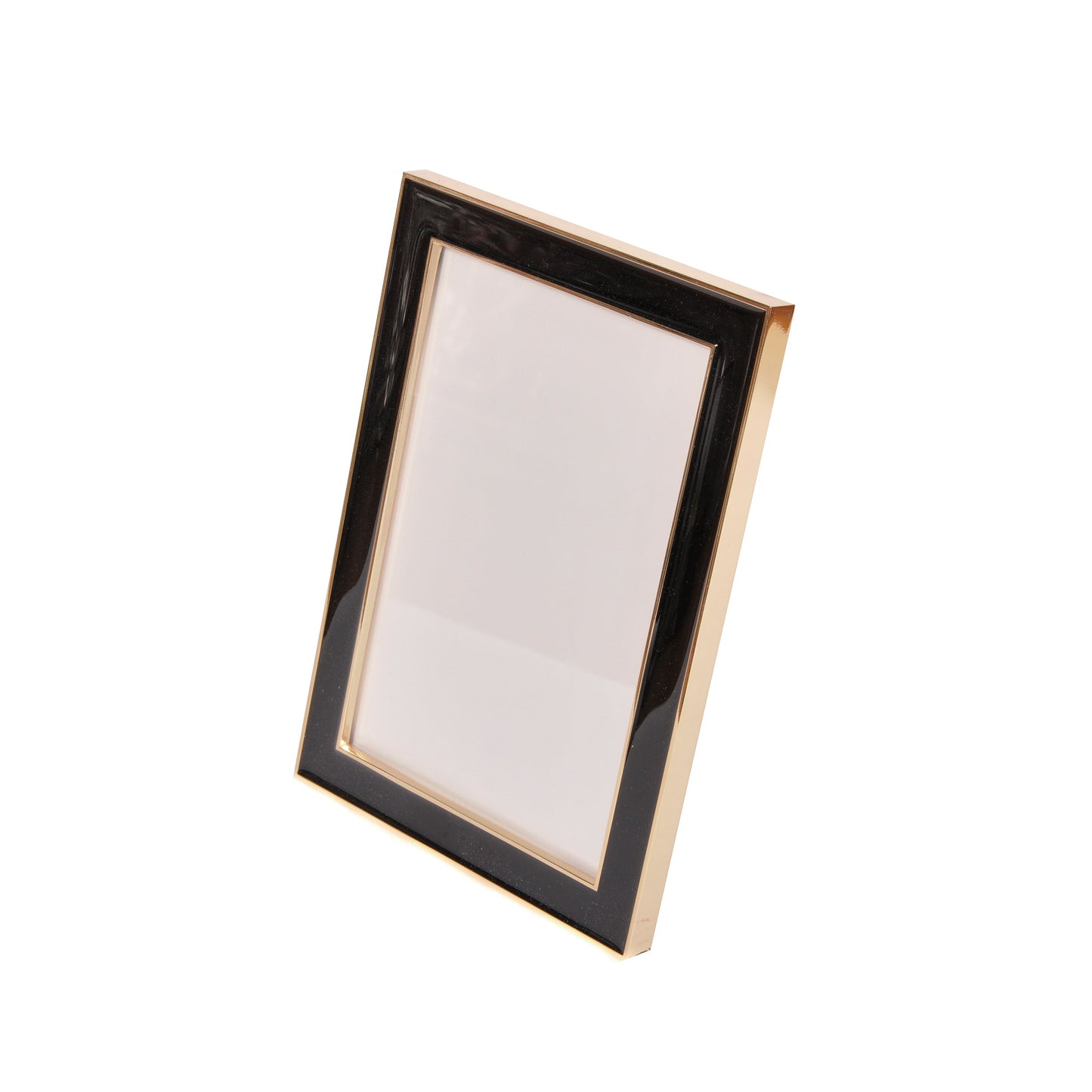 Black and Gold Photo Frame 4x6 Joanna Wood Shop