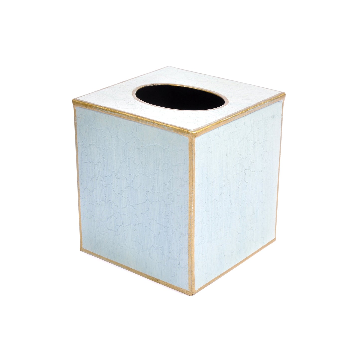 Blue Tole Tissue Box Cover Joanna Wood Shop
