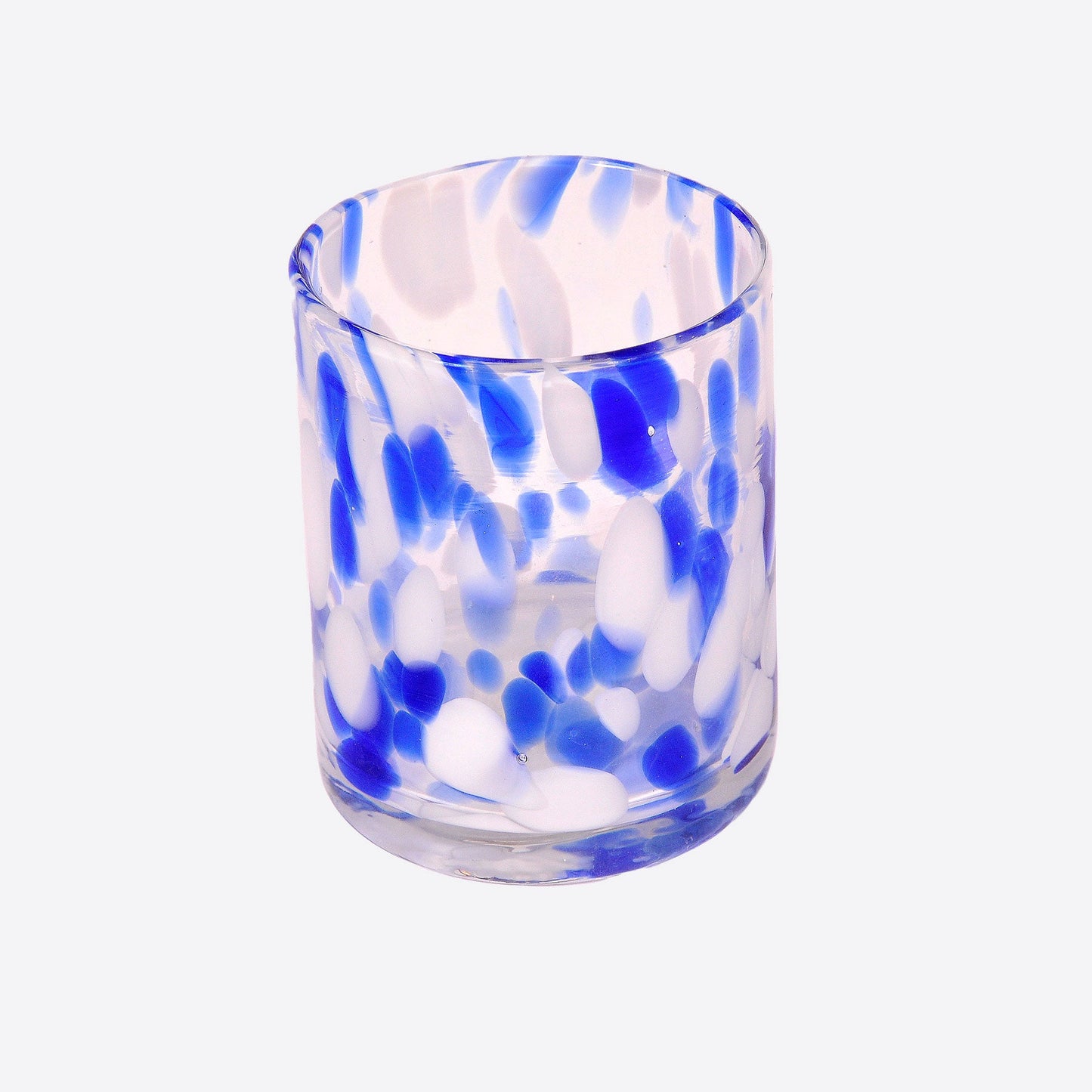 Cobalt and White Speckled Tumbler Joanna Wood Shop