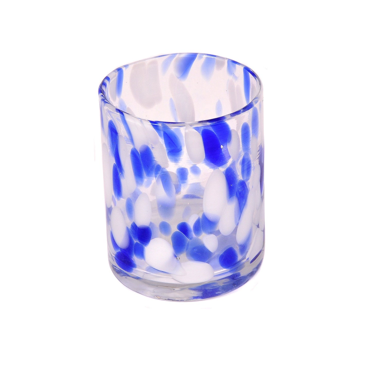 Cobalt and White Speckled Tumbler Joanna Wood Shop