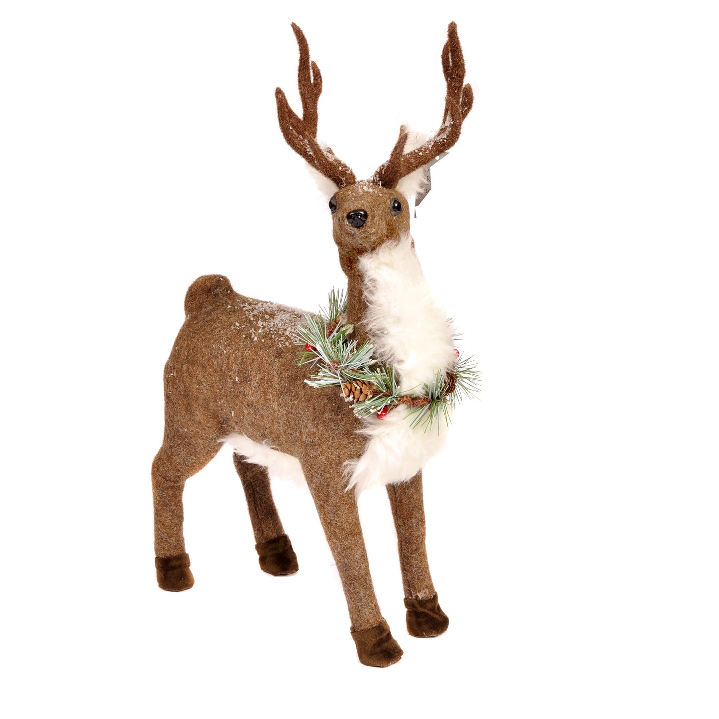 Reindeer with Fir Wreath Not specified