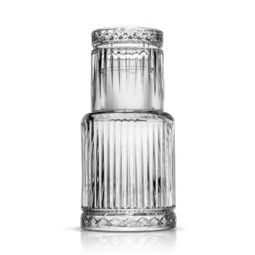 Ribbed Glass Nightset Not specified