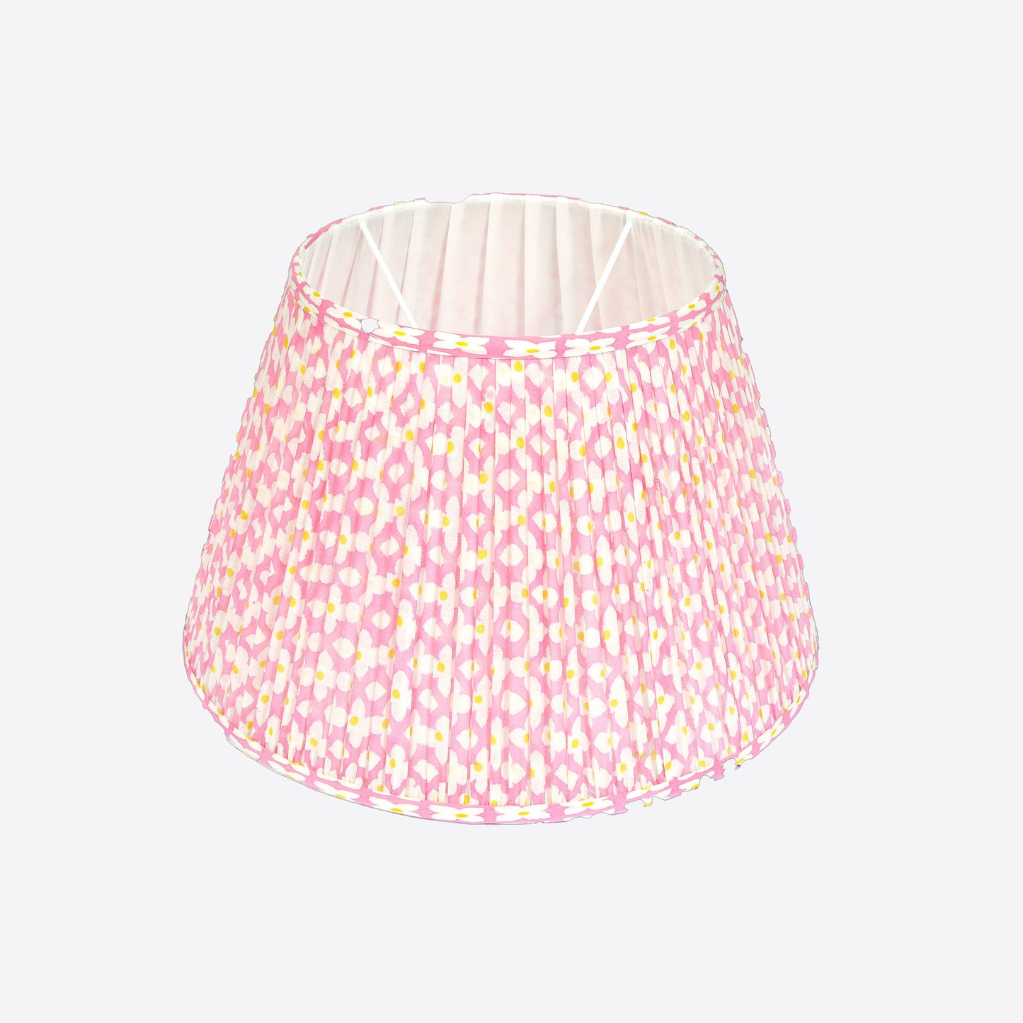 Pink Flower Pleated Lampshade Joanna Wood Shop