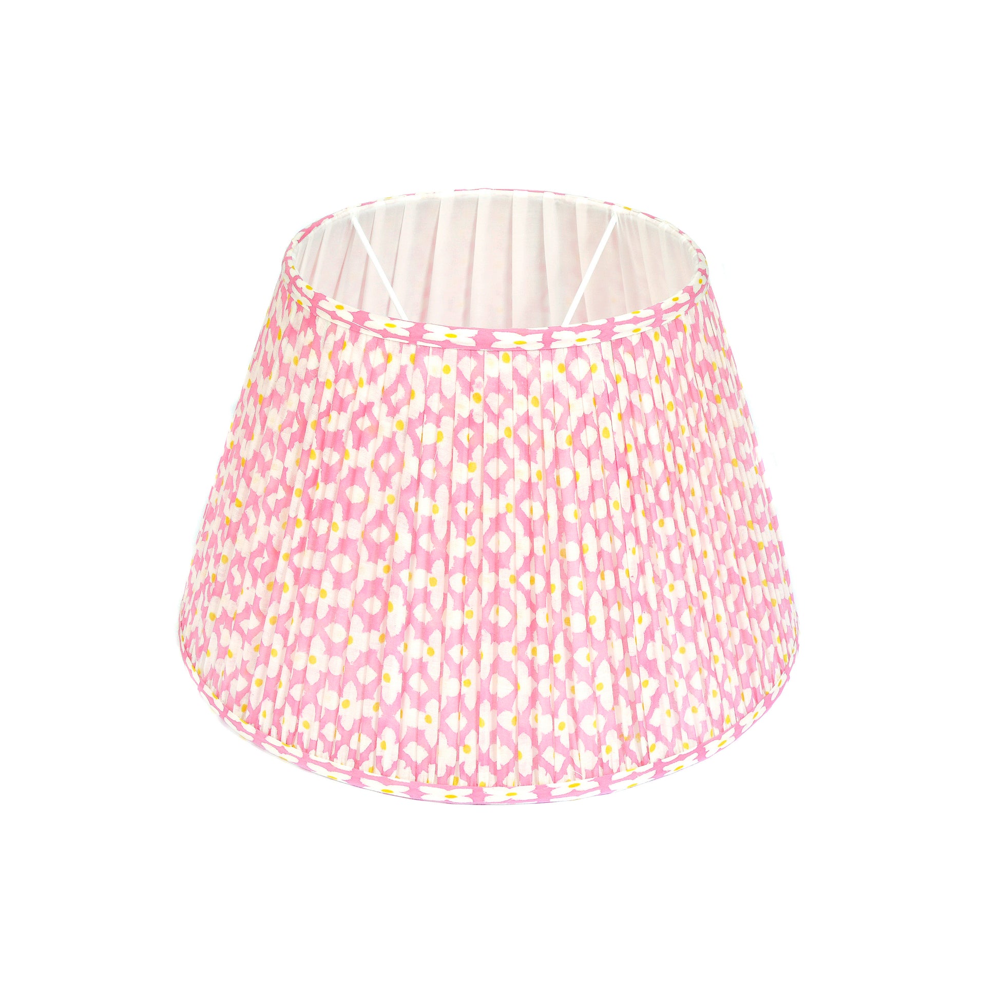 Pink Flower Pleated Lampshade Joanna Wood Shop